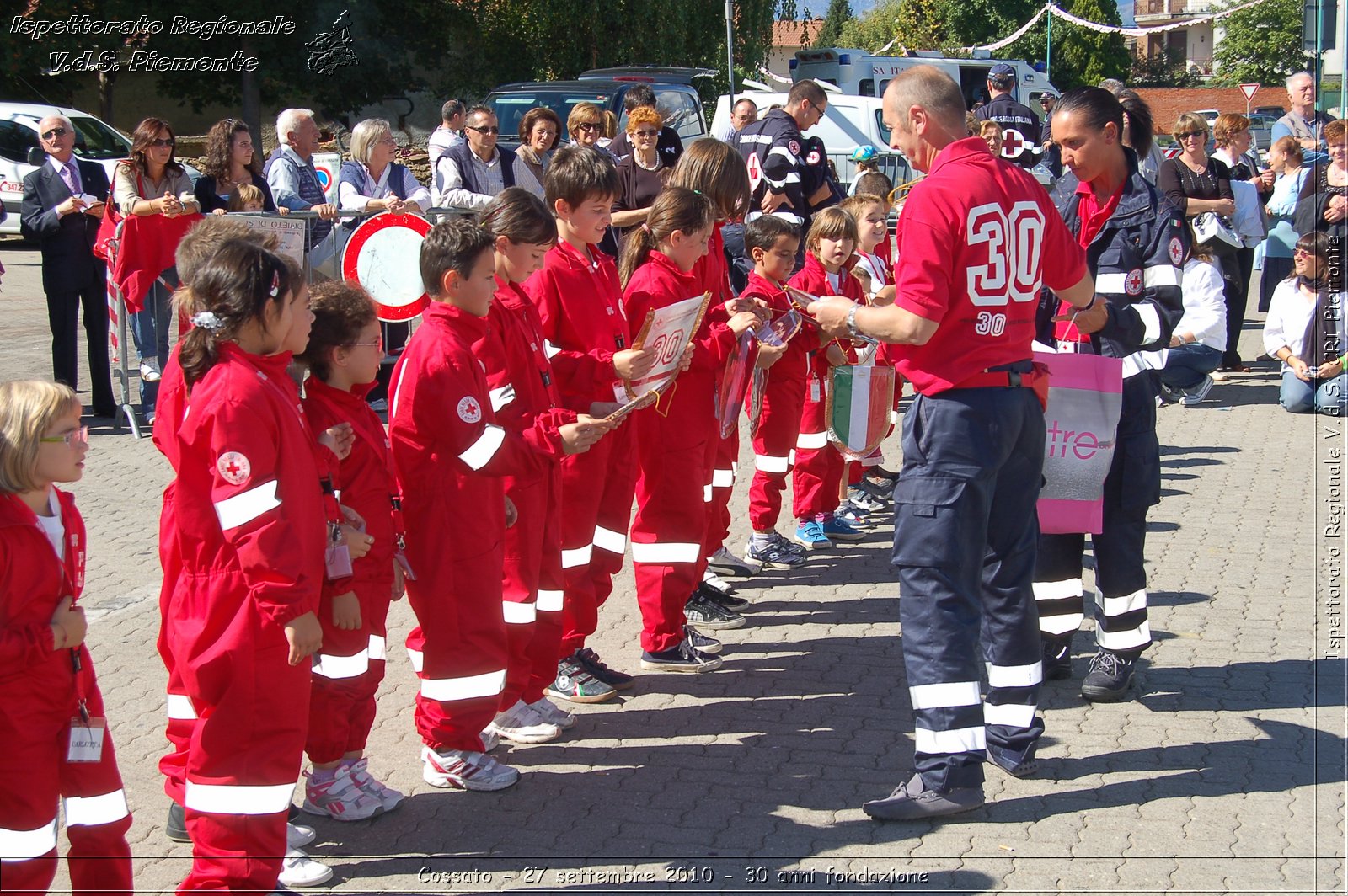Cossato - 27 settembre 2010 - 30 anni fondazione -  Croce Rossa Italiana - Ispettorato Regionale Volontari del Soccorso Piemonte