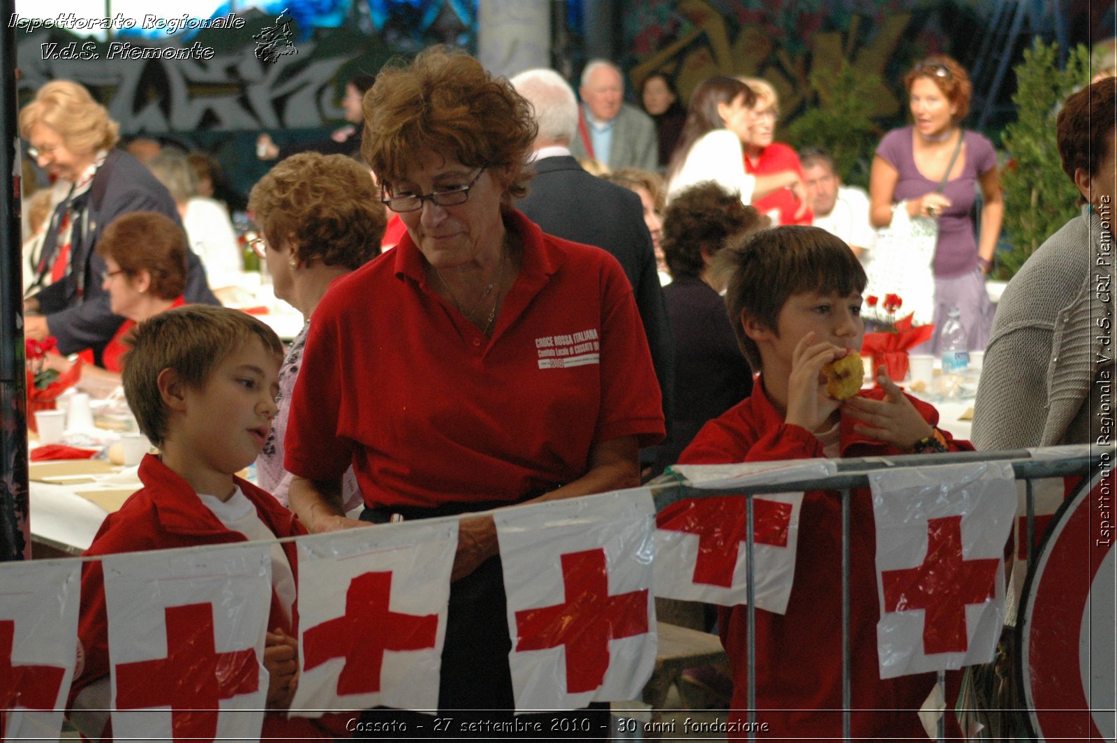 Cossato - 27 settembre 2010 - 30 anni fondazione -  Croce Rossa Italiana - Ispettorato Regionale Volontari del Soccorso Piemonte