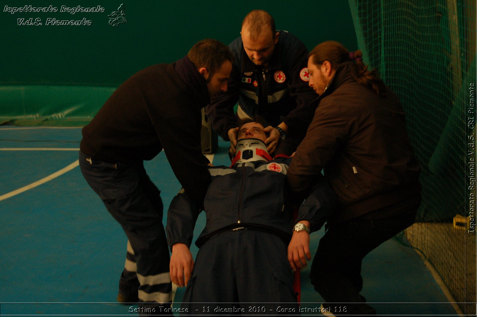 Settimo Torinese  - 11 dicembre 2010 - Corso istruttori 118 -  Croce Rossa Italiana - Ispettorato Regionale Volontari del Soccorso Piemonte