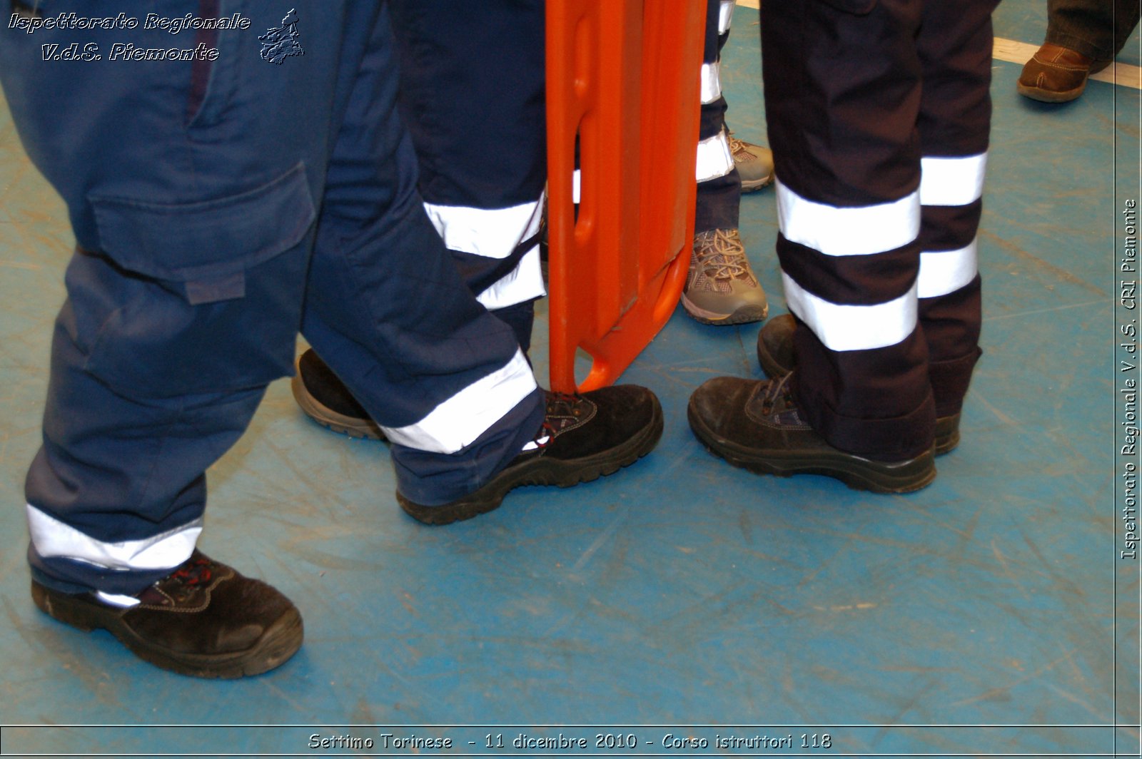 Settimo Torinese  - 11 dicembre 2010 - Corso istruttori 118 -  Croce Rossa Italiana - Ispettorato Regionale Volontari del Soccorso Piemonte