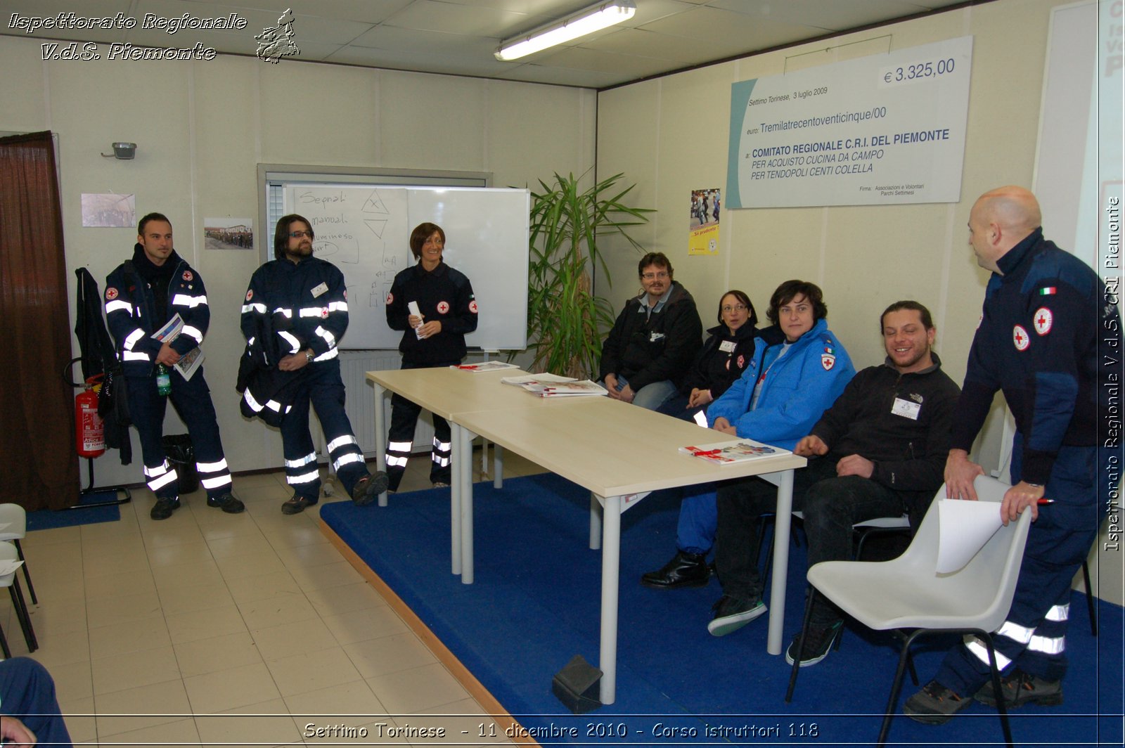 Settimo Torinese  - 11 dicembre 2010 - Corso istruttori 118 -  Croce Rossa Italiana - Ispettorato Regionale Volontari del Soccorso Piemonte