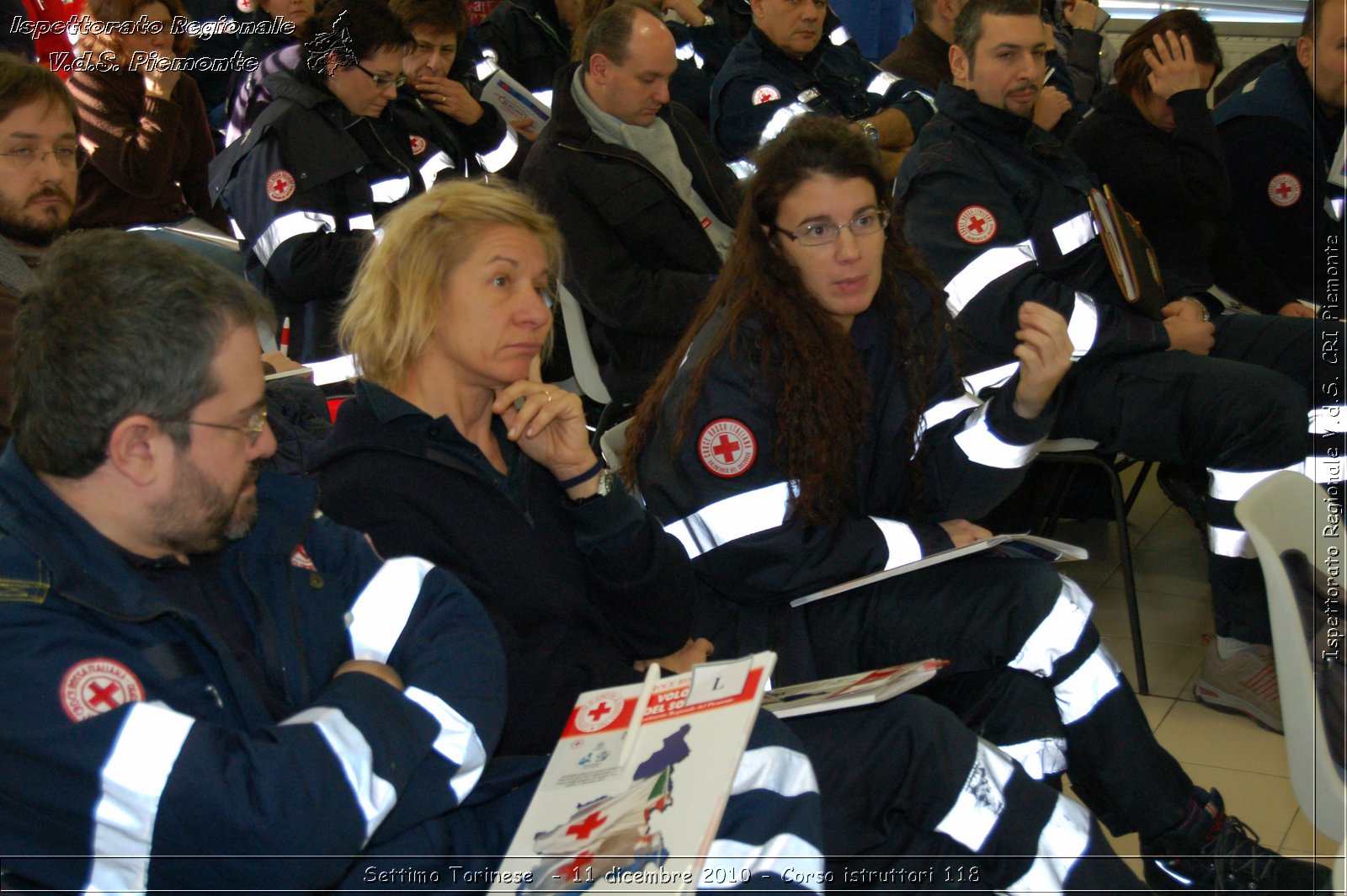 Settimo Torinese  - 11 dicembre 2010 - Corso istruttori 118 -  Croce Rossa Italiana - Ispettorato Regionale Volontari del Soccorso Piemonte