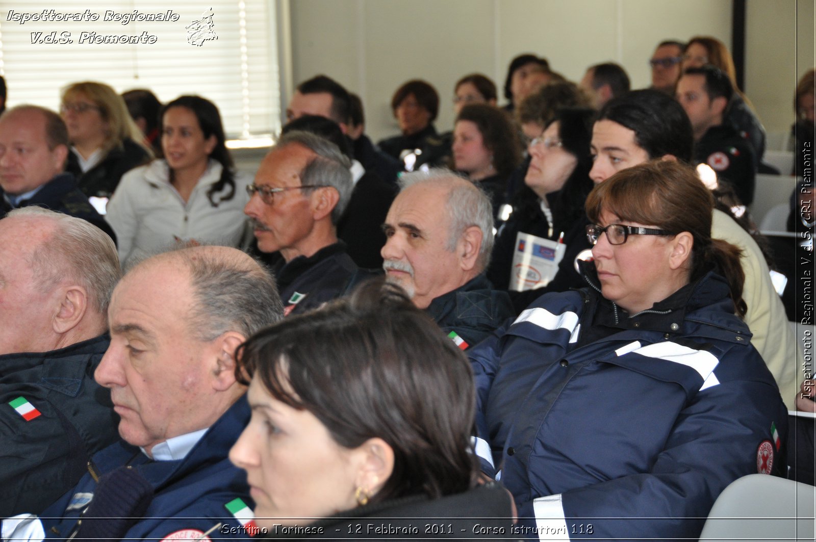 Settimo Torinese  - 12 Febbraio 2011 - Corso istruttori 118 -  Croce Rossa Italiana - Ispettorato Regionale Volontari del Soccorso Piemonte