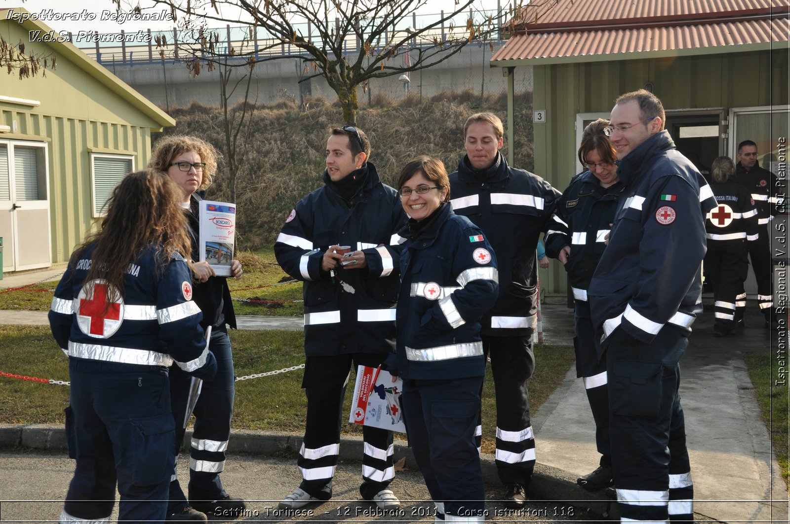 Settimo Torinese  - 12 Febbraio 2011 - Corso istruttori 118 -  Croce Rossa Italiana - Ispettorato Regionale Volontari del Soccorso Piemonte