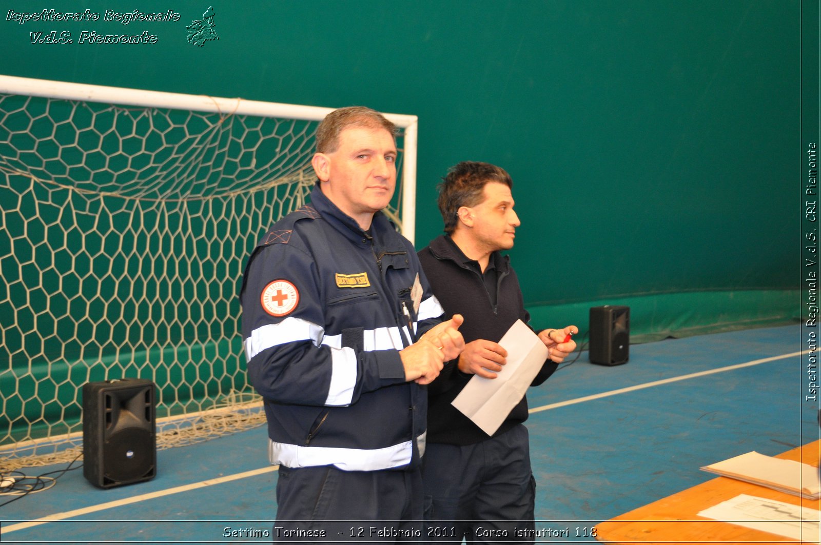 Settimo Torinese  - 12 Febbraio 2011 - Corso istruttori 118 -  Croce Rossa Italiana - Ispettorato Regionale Volontari del Soccorso Piemonte