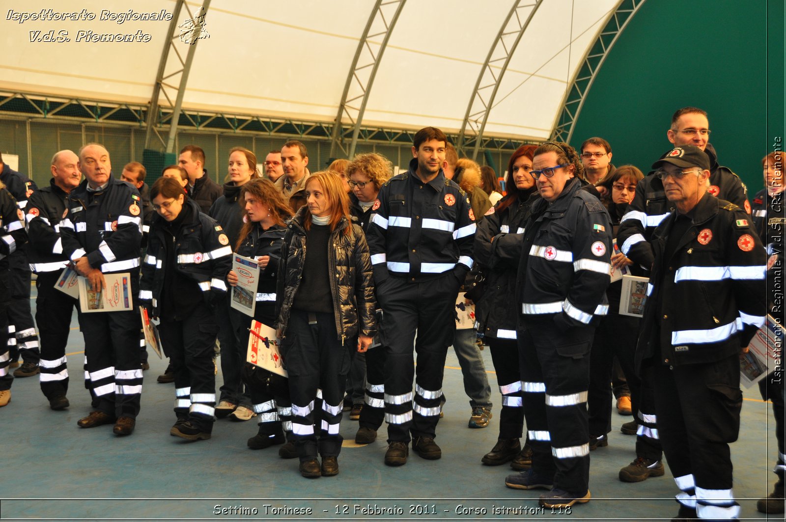 Settimo Torinese  - 12 Febbraio 2011 - Corso istruttori 118 -  Croce Rossa Italiana - Ispettorato Regionale Volontari del Soccorso Piemonte