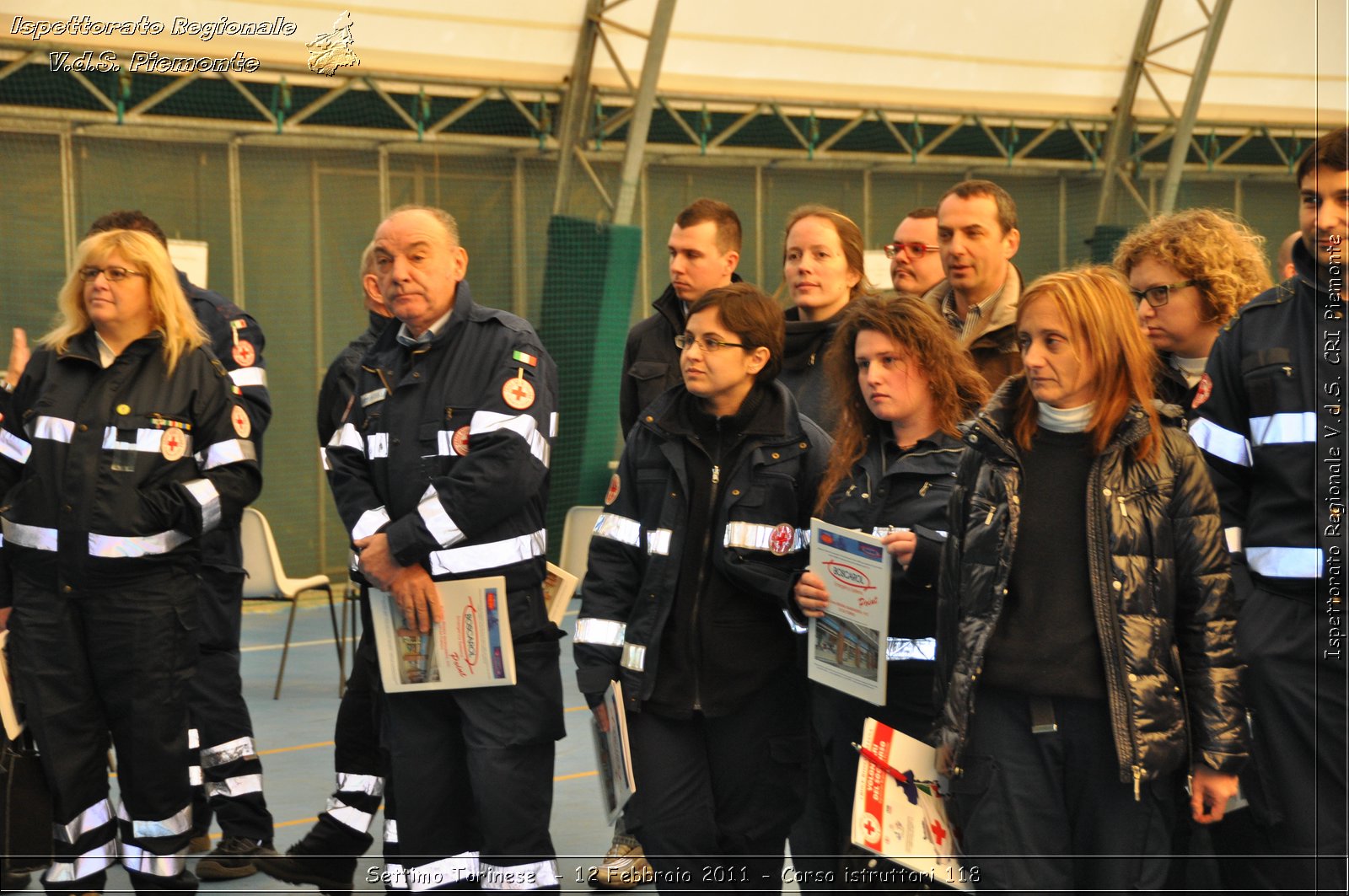Settimo Torinese  - 12 Febbraio 2011 - Corso istruttori 118 -  Croce Rossa Italiana - Ispettorato Regionale Volontari del Soccorso Piemonte