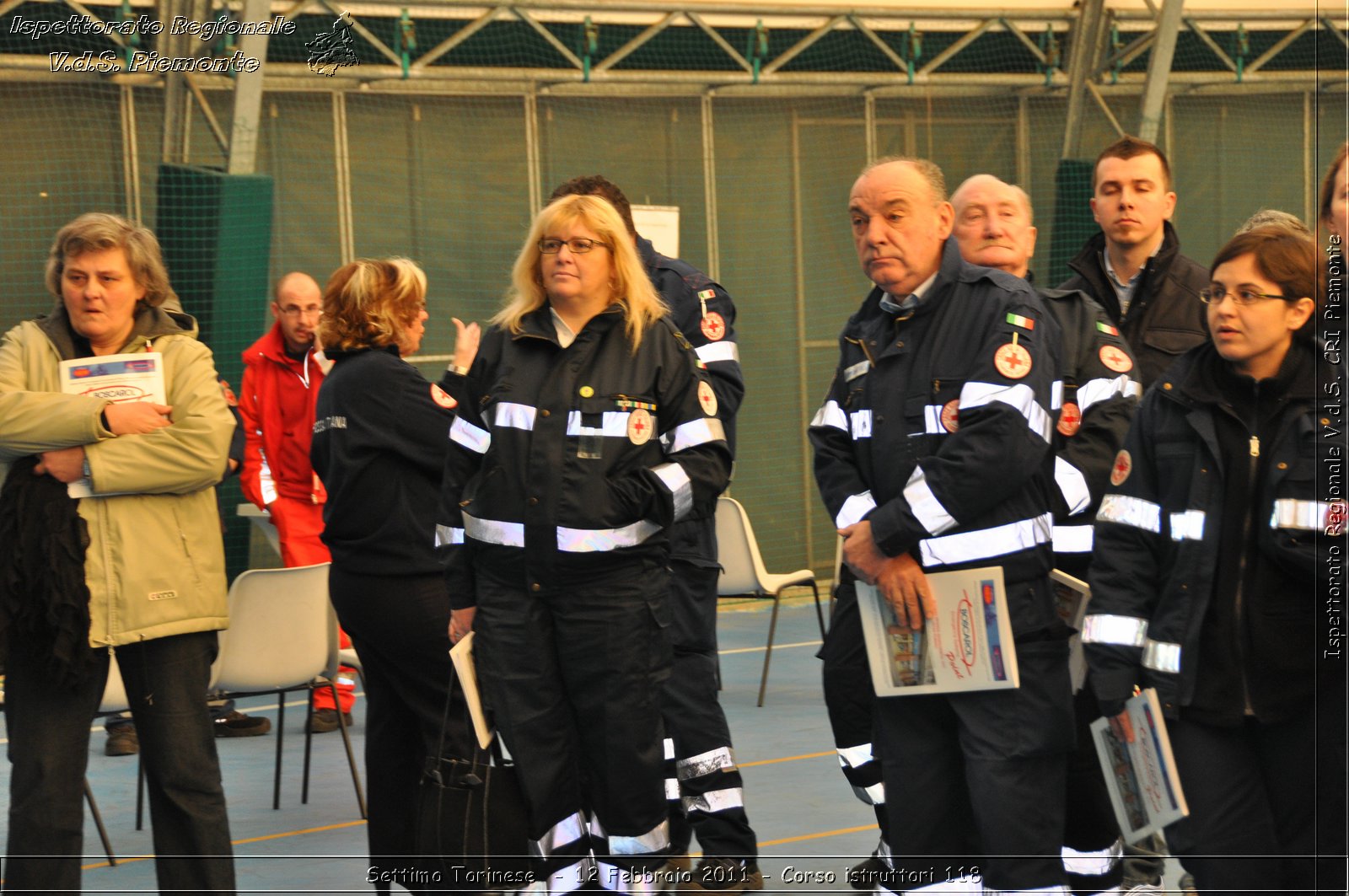 Settimo Torinese  - 12 Febbraio 2011 - Corso istruttori 118 -  Croce Rossa Italiana - Ispettorato Regionale Volontari del Soccorso Piemonte