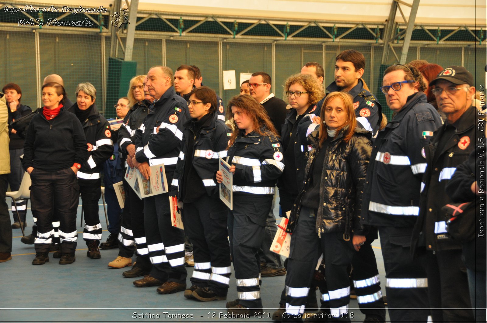 Settimo Torinese  - 12 Febbraio 2011 - Corso istruttori 118 -  Croce Rossa Italiana - Ispettorato Regionale Volontari del Soccorso Piemonte