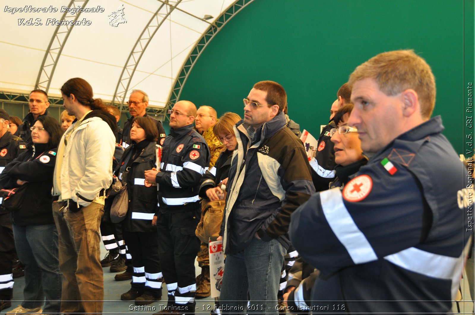Settimo Torinese  - 12 Febbraio 2011 - Corso istruttori 118 -  Croce Rossa Italiana - Ispettorato Regionale Volontari del Soccorso Piemonte