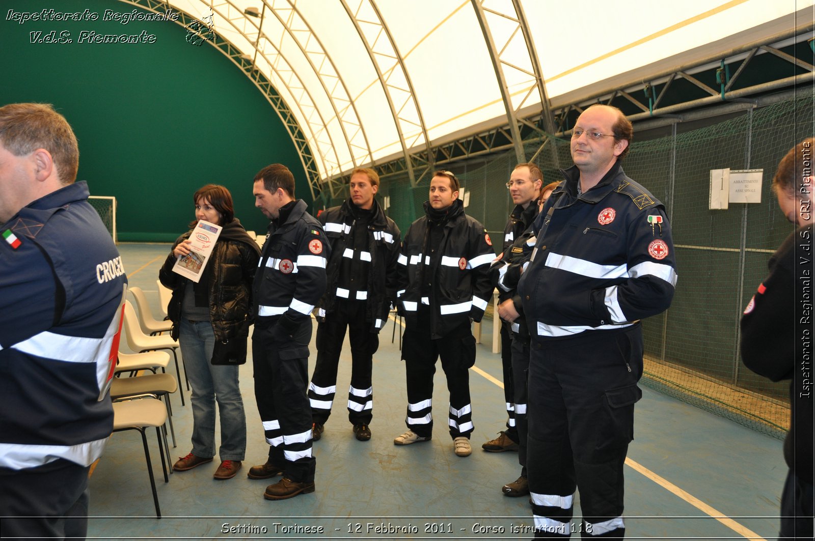 Settimo Torinese  - 12 Febbraio 2011 - Corso istruttori 118 -  Croce Rossa Italiana - Ispettorato Regionale Volontari del Soccorso Piemonte