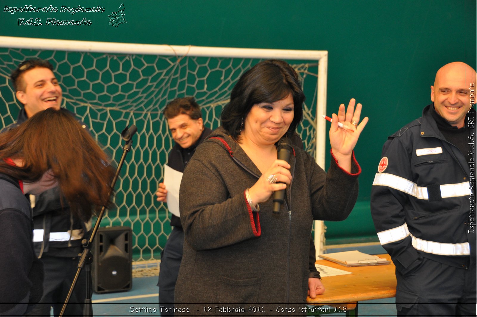 Settimo Torinese  - 12 Febbraio 2011 - Corso istruttori 118 -  Croce Rossa Italiana - Ispettorato Regionale Volontari del Soccorso Piemonte