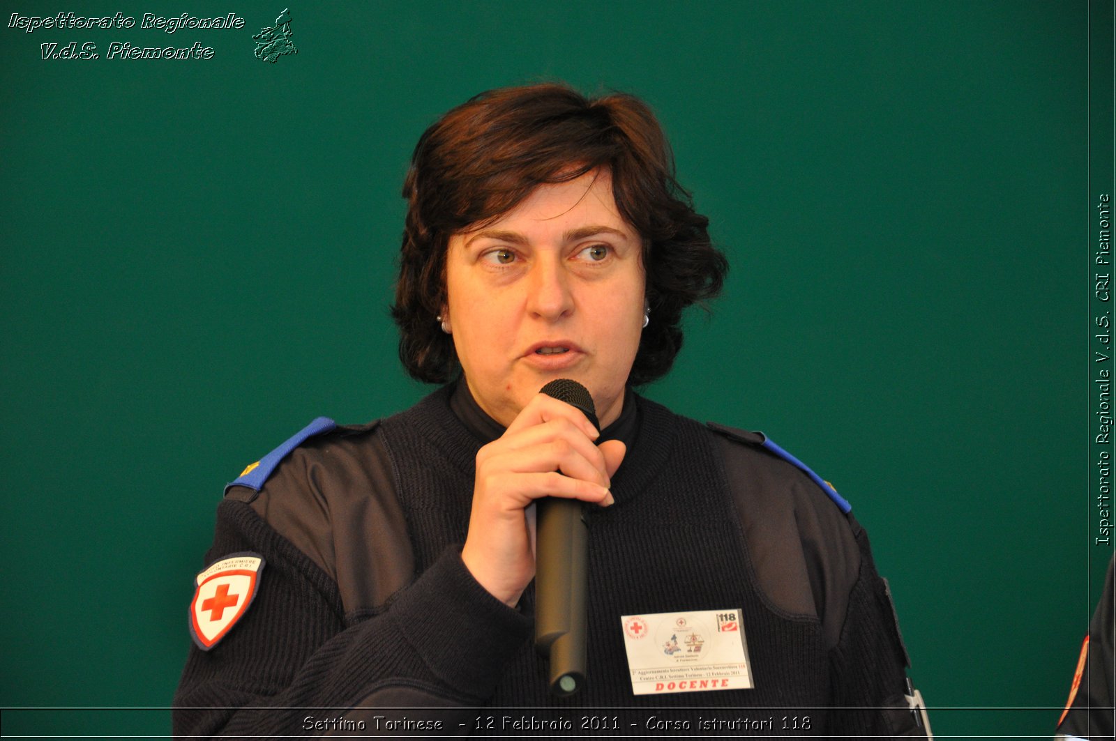 Settimo Torinese  - 12 Febbraio 2011 - Corso istruttori 118 -  Croce Rossa Italiana - Ispettorato Regionale Volontari del Soccorso Piemonte