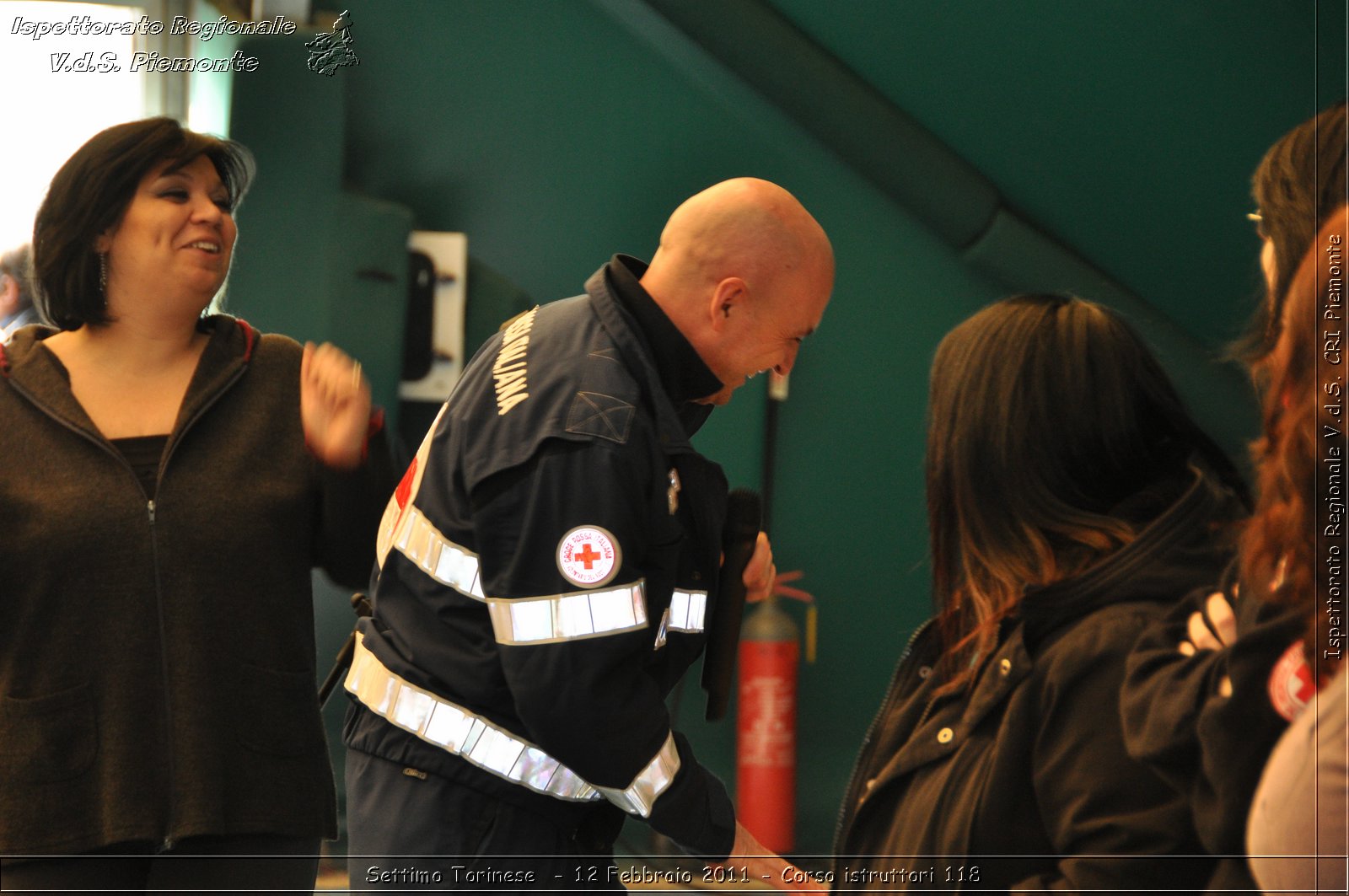 Settimo Torinese  - 12 Febbraio 2011 - Corso istruttori 118 -  Croce Rossa Italiana - Ispettorato Regionale Volontari del Soccorso Piemonte