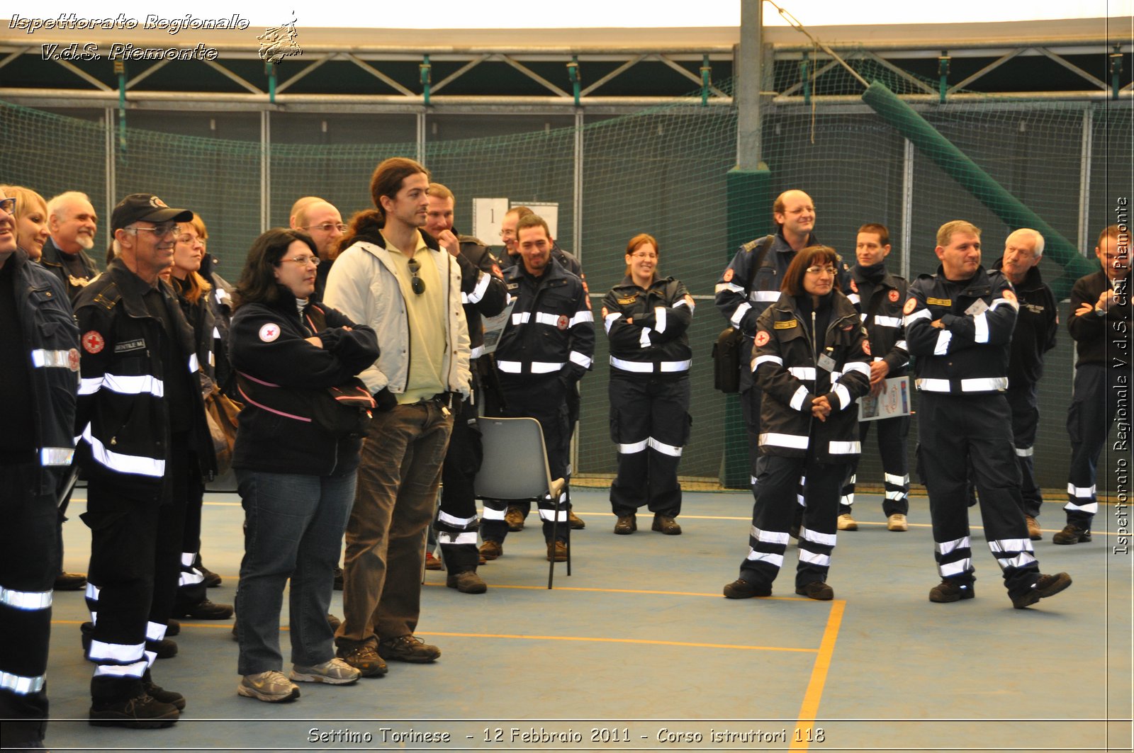 Settimo Torinese  - 12 Febbraio 2011 - Corso istruttori 118 -  Croce Rossa Italiana - Ispettorato Regionale Volontari del Soccorso Piemonte