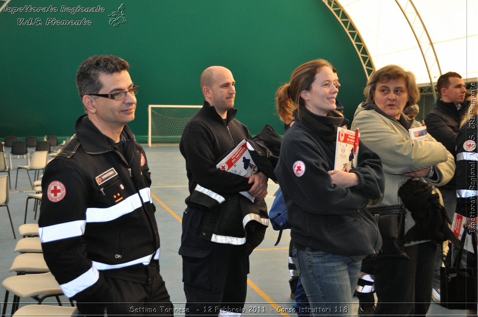 Settimo Torinese  - 12 Febbraio 2011 - Corso istruttori 118 -  Croce Rossa Italiana - Ispettorato Regionale Volontari del Soccorso Piemonte