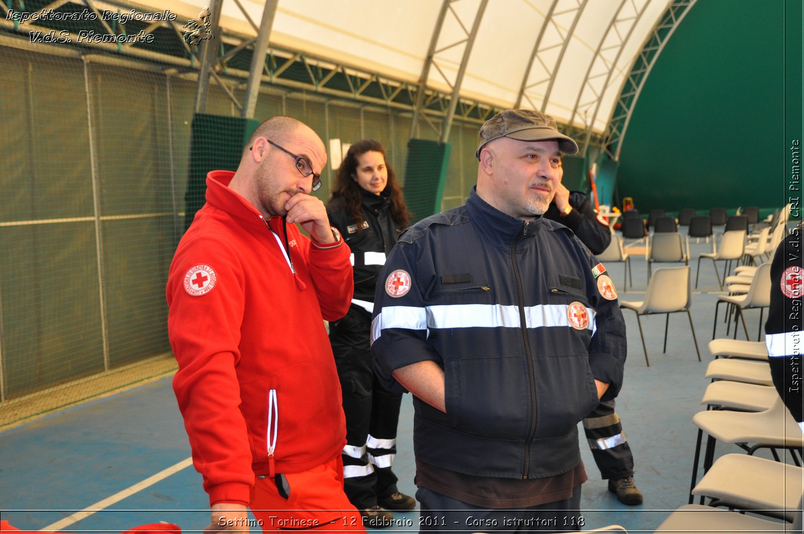 Settimo Torinese  - 12 Febbraio 2011 - Corso istruttori 118 -  Croce Rossa Italiana - Ispettorato Regionale Volontari del Soccorso Piemonte