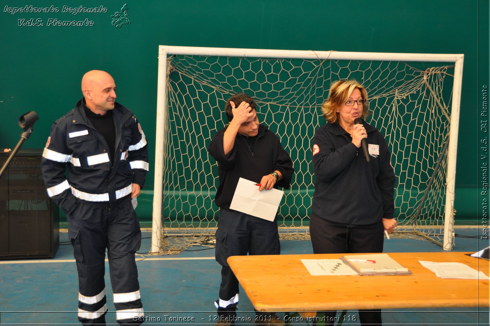 Settimo Torinese  - 12 Febbraio 2011 - Corso istruttori 118 -  Croce Rossa Italiana - Ispettorato Regionale Volontari del Soccorso Piemonte