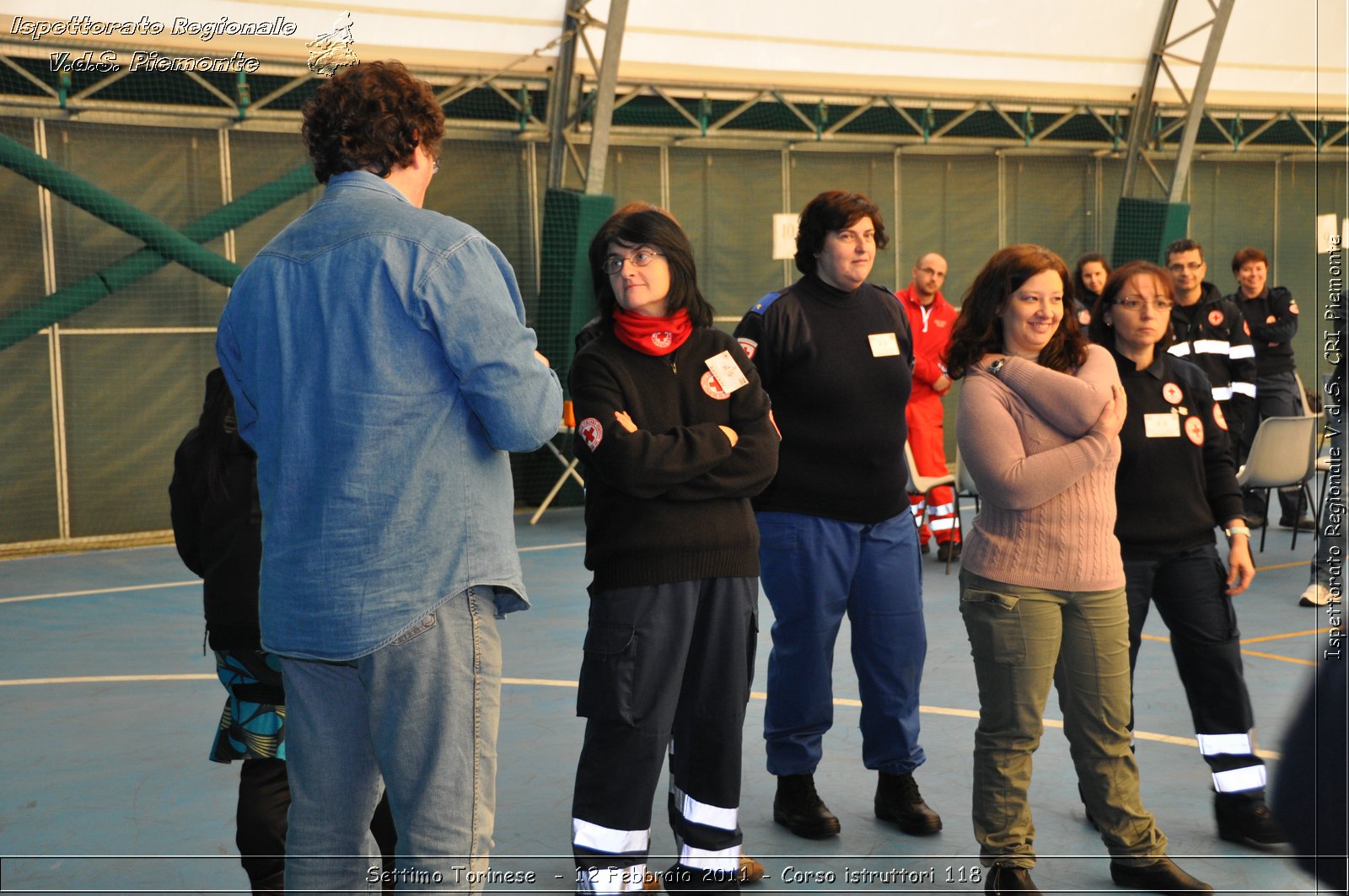 Settimo Torinese  - 12 Febbraio 2011 - Corso istruttori 118 -  Croce Rossa Italiana - Ispettorato Regionale Volontari del Soccorso Piemonte