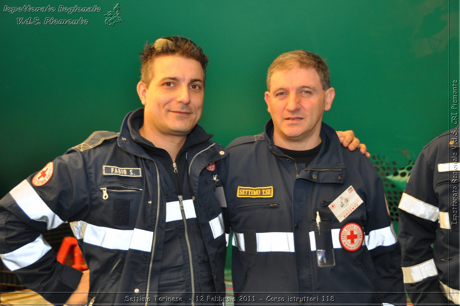 Settimo Torinese  - 12 Febbraio 2011 - Corso istruttori 118 -  Croce Rossa Italiana - Ispettorato Regionale Volontari del Soccorso Piemonte