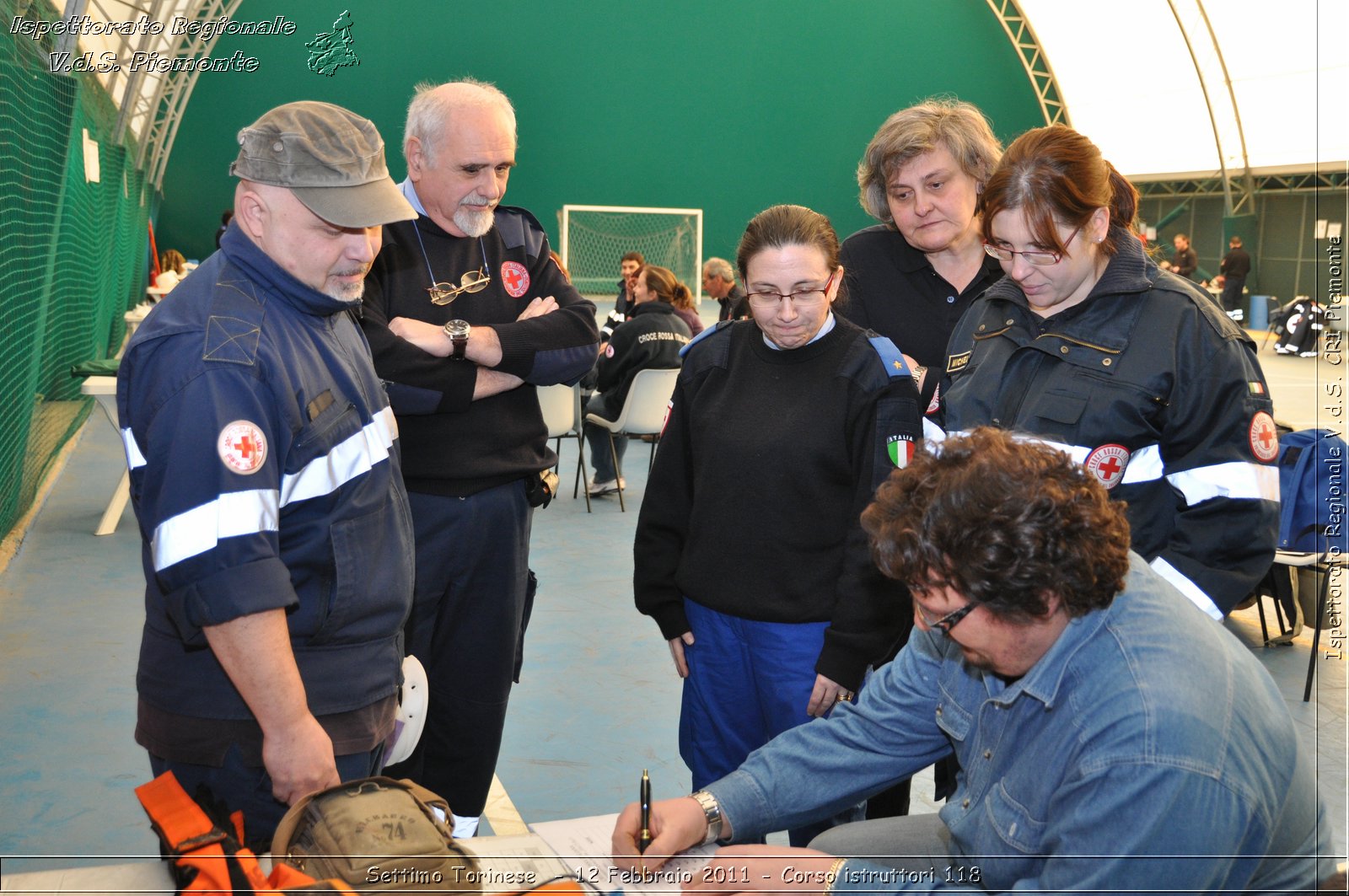 Settimo Torinese  - 12 Febbraio 2011 - Corso istruttori 118 -  Croce Rossa Italiana - Ispettorato Regionale Volontari del Soccorso Piemonte