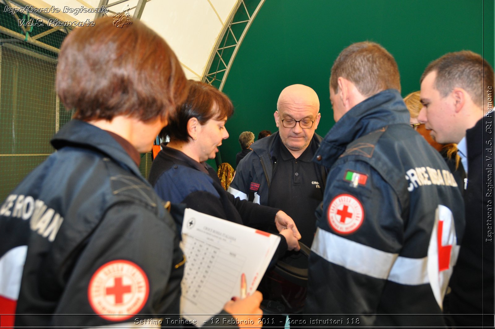 Settimo Torinese  - 12 Febbraio 2011 - Corso istruttori 118 -  Croce Rossa Italiana - Ispettorato Regionale Volontari del Soccorso Piemonte