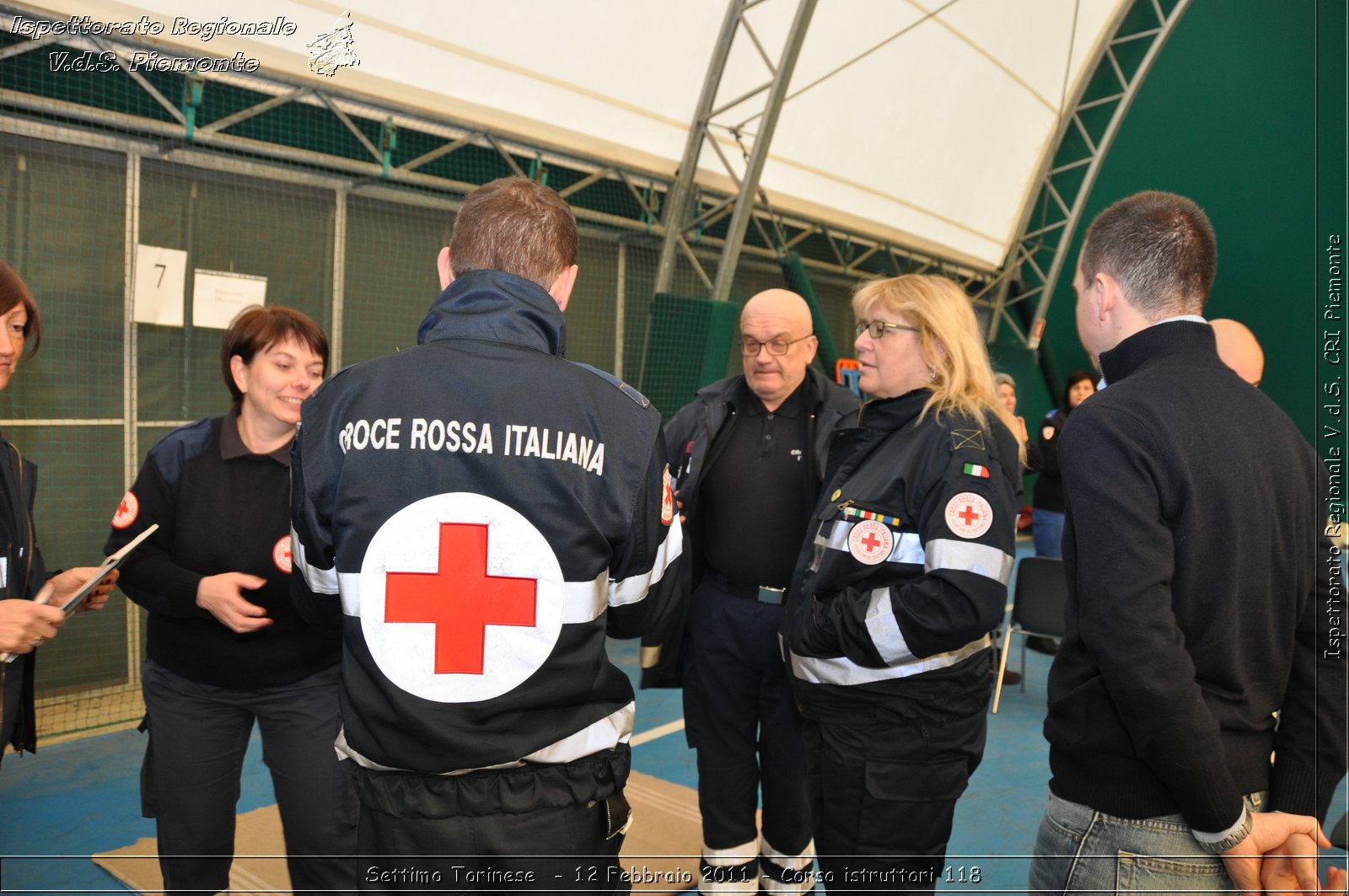 Settimo Torinese  - 12 Febbraio 2011 - Corso istruttori 118 -  Croce Rossa Italiana - Ispettorato Regionale Volontari del Soccorso Piemonte