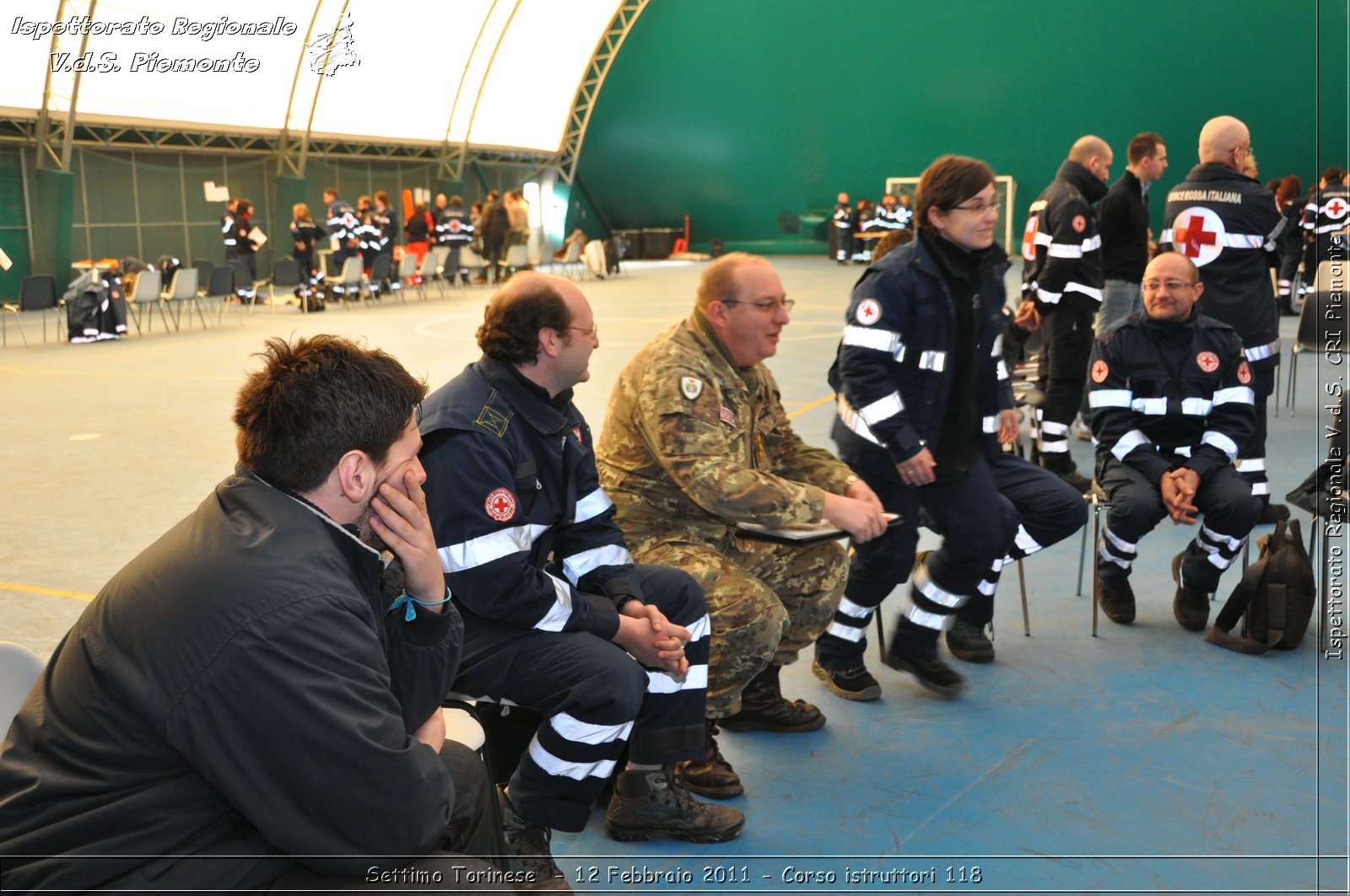 Settimo Torinese  - 12 Febbraio 2011 - Corso istruttori 118 -  Croce Rossa Italiana - Ispettorato Regionale Volontari del Soccorso Piemonte