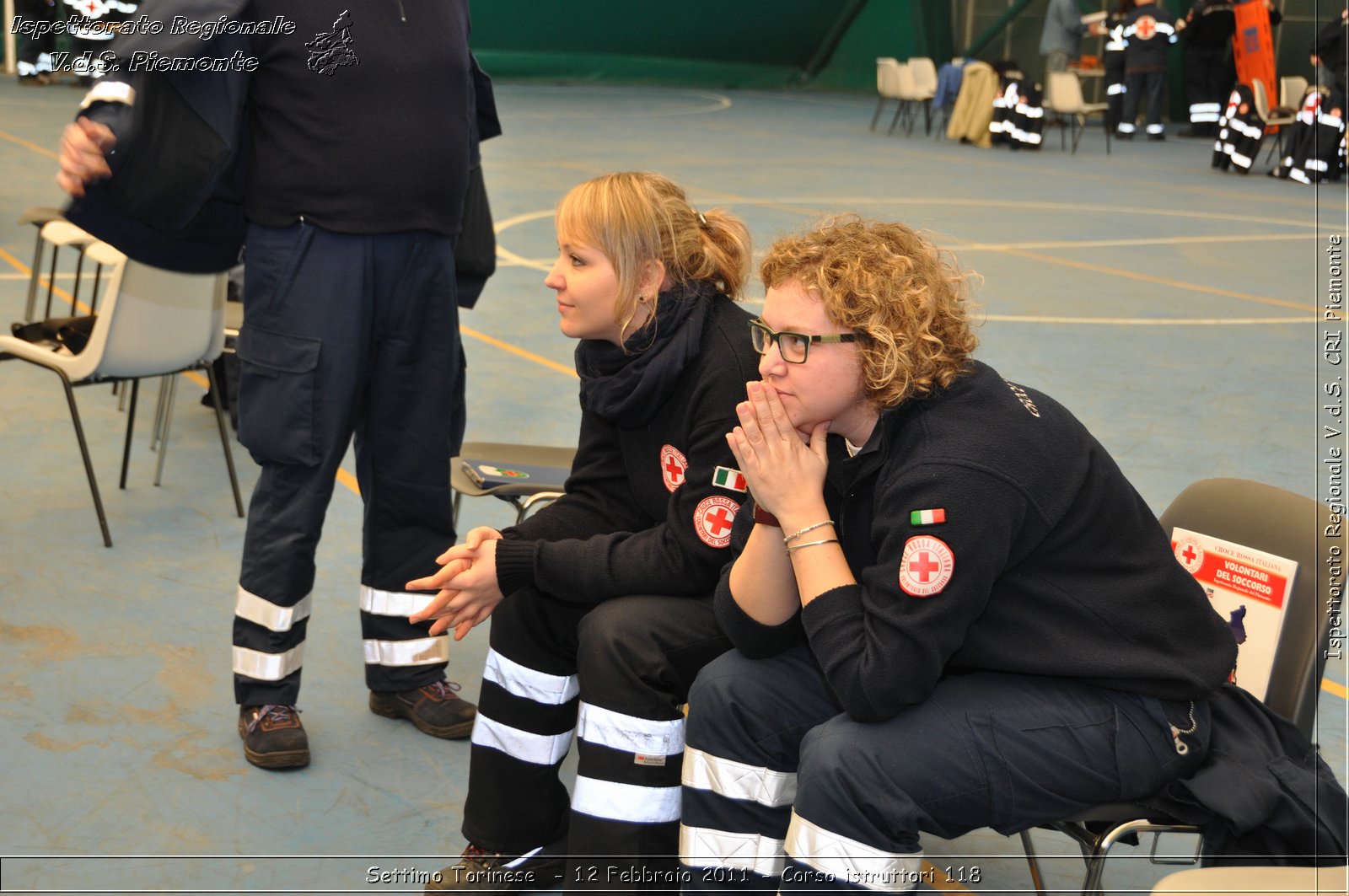 Settimo Torinese  - 12 Febbraio 2011 - Corso istruttori 118 -  Croce Rossa Italiana - Ispettorato Regionale Volontari del Soccorso Piemonte