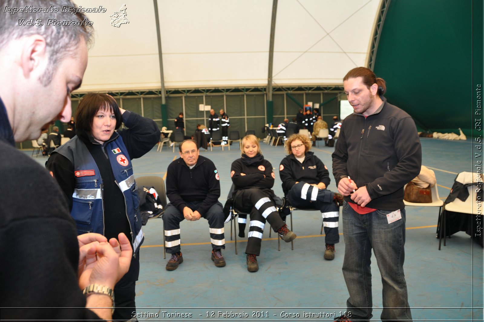 Settimo Torinese  - 12 Febbraio 2011 - Corso istruttori 118 -  Croce Rossa Italiana - Ispettorato Regionale Volontari del Soccorso Piemonte