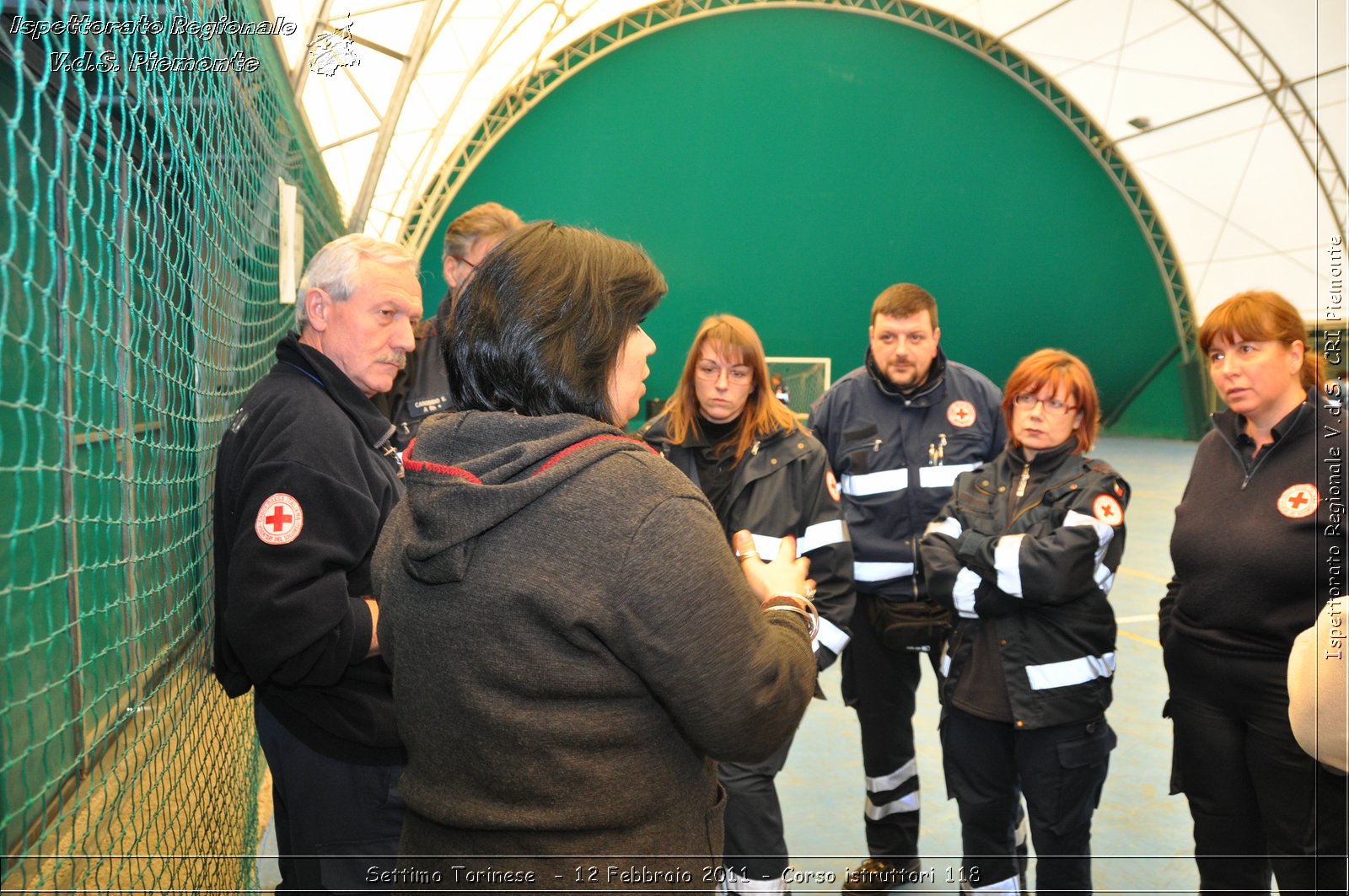 Settimo Torinese  - 12 Febbraio 2011 - Corso istruttori 118 -  Croce Rossa Italiana - Ispettorato Regionale Volontari del Soccorso Piemonte