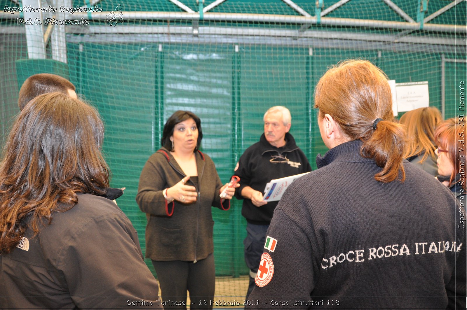 Settimo Torinese  - 12 Febbraio 2011 - Corso istruttori 118 -  Croce Rossa Italiana - Ispettorato Regionale Volontari del Soccorso Piemonte