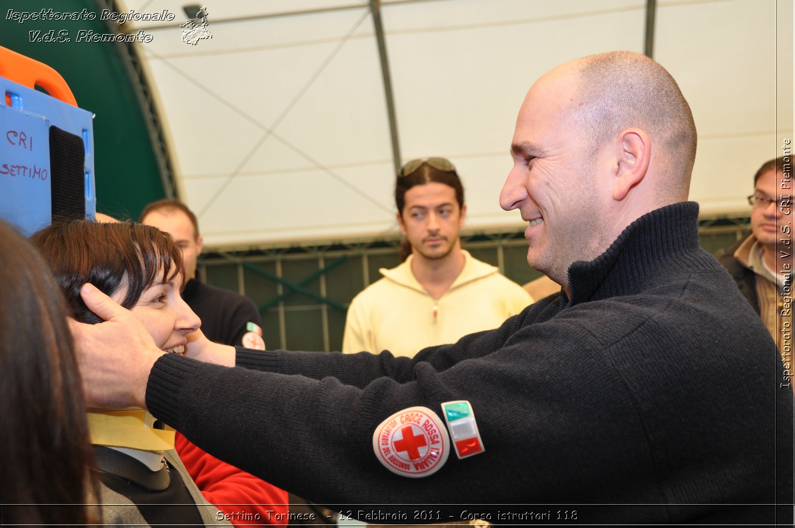 Settimo Torinese  - 12 Febbraio 2011 - Corso istruttori 118 -  Croce Rossa Italiana - Ispettorato Regionale Volontari del Soccorso Piemonte