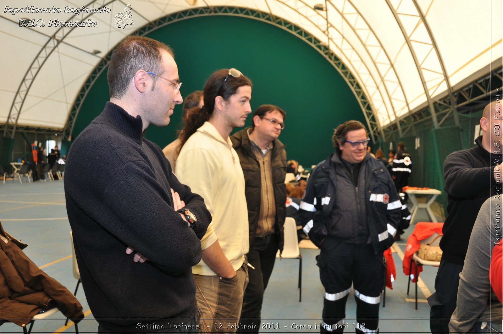 Settimo Torinese  - 12 Febbraio 2011 - Corso istruttori 118 -  Croce Rossa Italiana - Ispettorato Regionale Volontari del Soccorso Piemonte