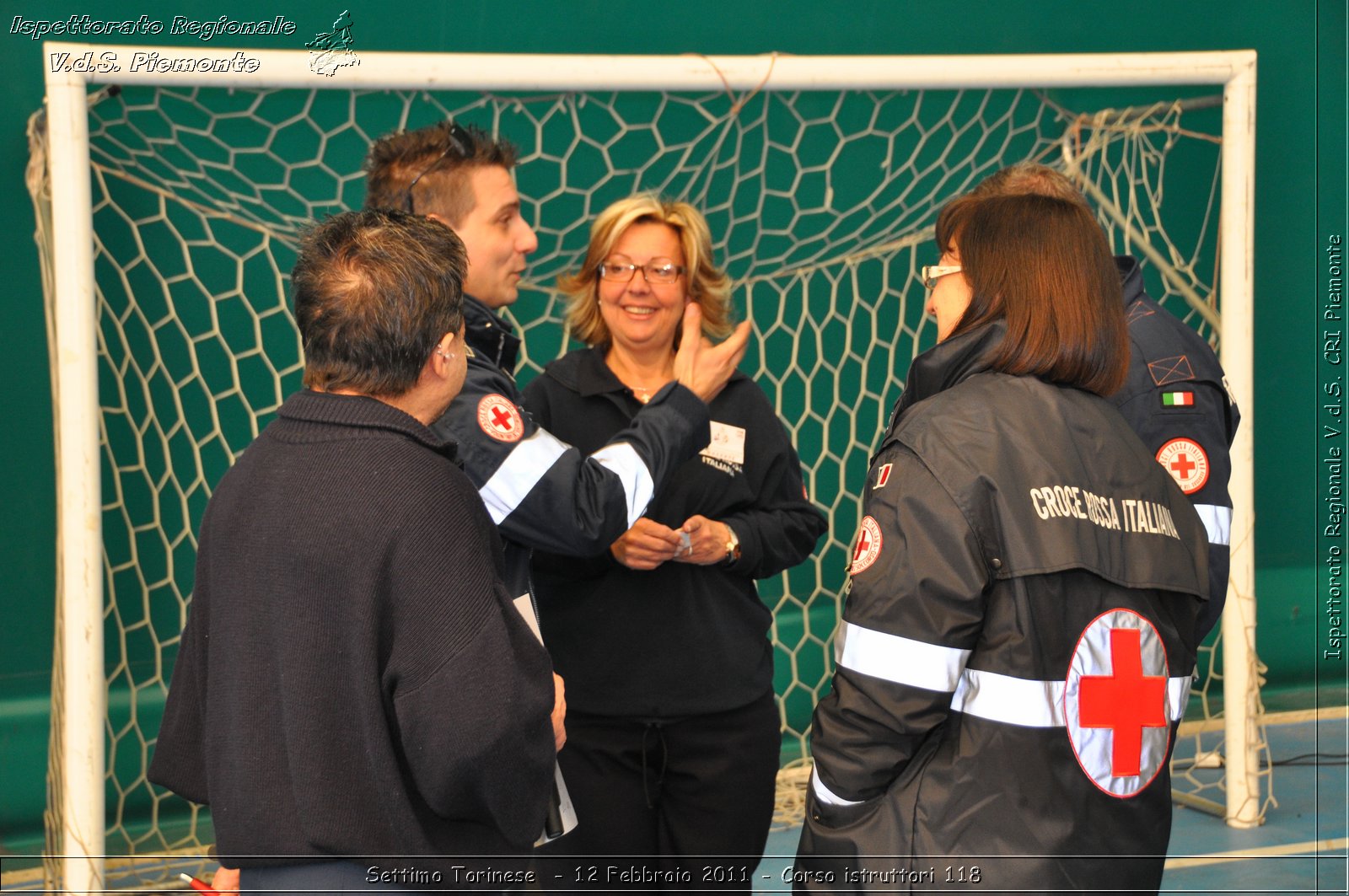 Settimo Torinese  - 12 Febbraio 2011 - Corso istruttori 118 -  Croce Rossa Italiana - Ispettorato Regionale Volontari del Soccorso Piemonte