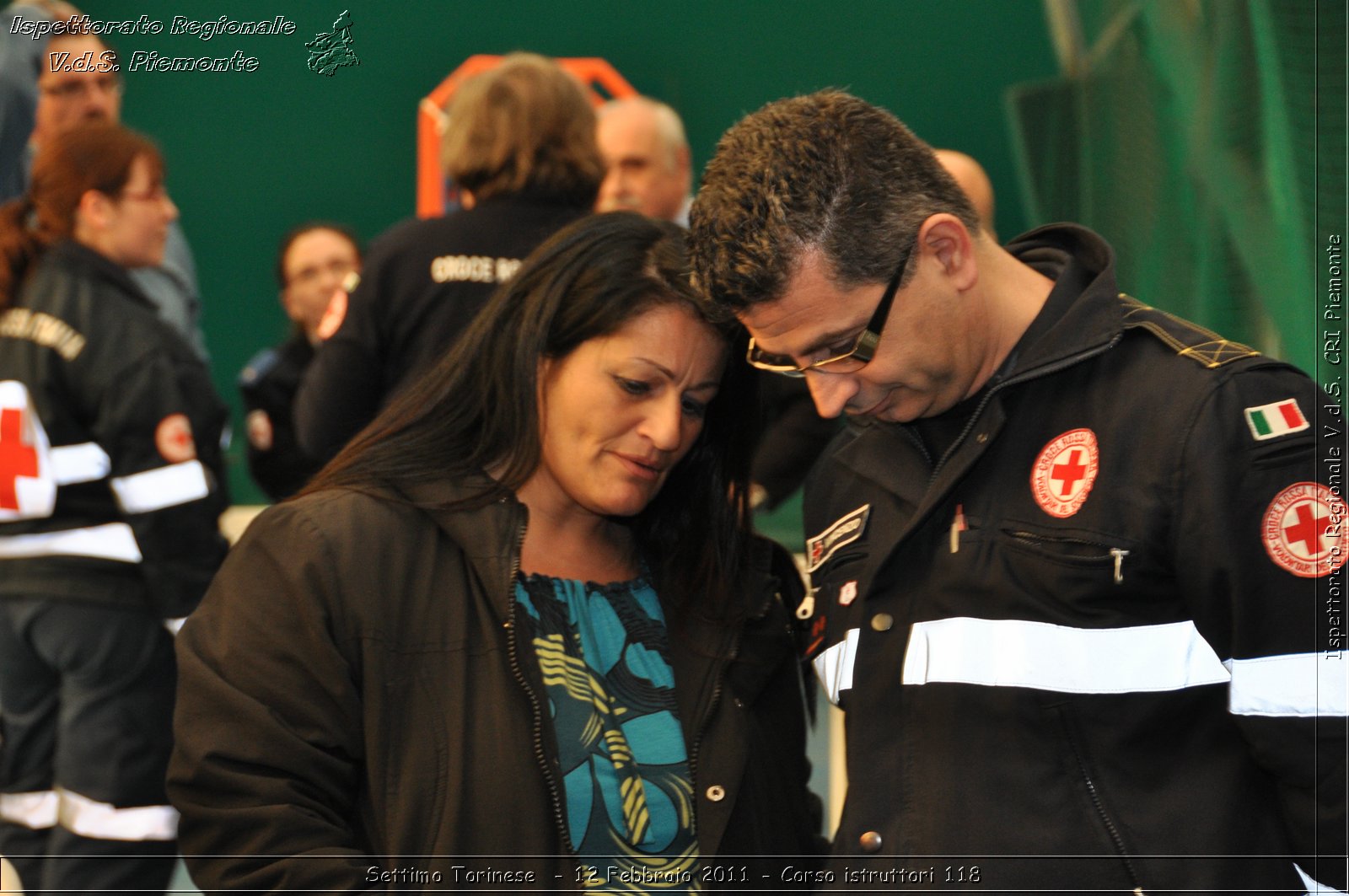 Settimo Torinese  - 12 Febbraio 2011 - Corso istruttori 118 -  Croce Rossa Italiana - Ispettorato Regionale Volontari del Soccorso Piemonte