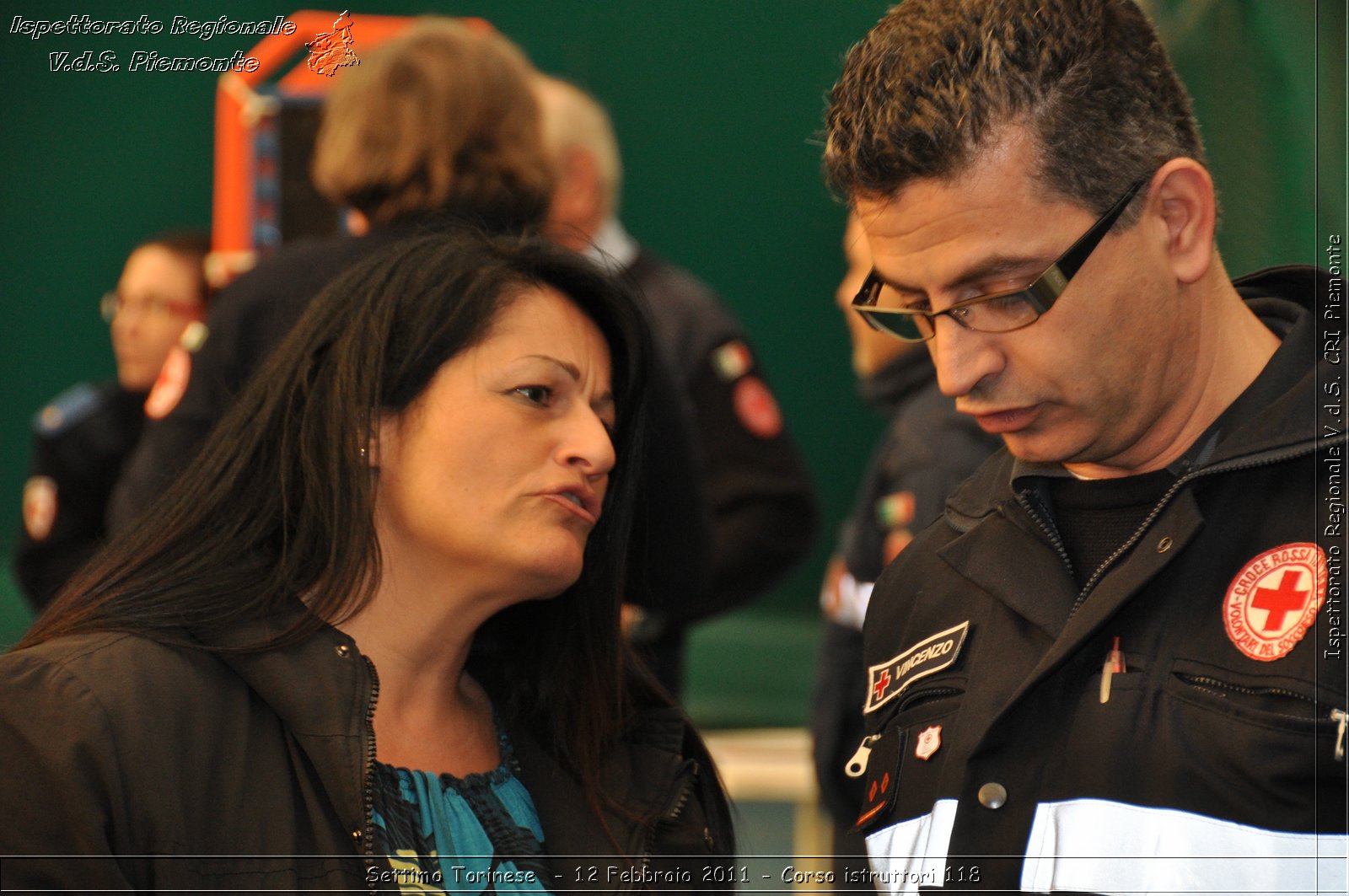 Settimo Torinese  - 12 Febbraio 2011 - Corso istruttori 118 -  Croce Rossa Italiana - Ispettorato Regionale Volontari del Soccorso Piemonte