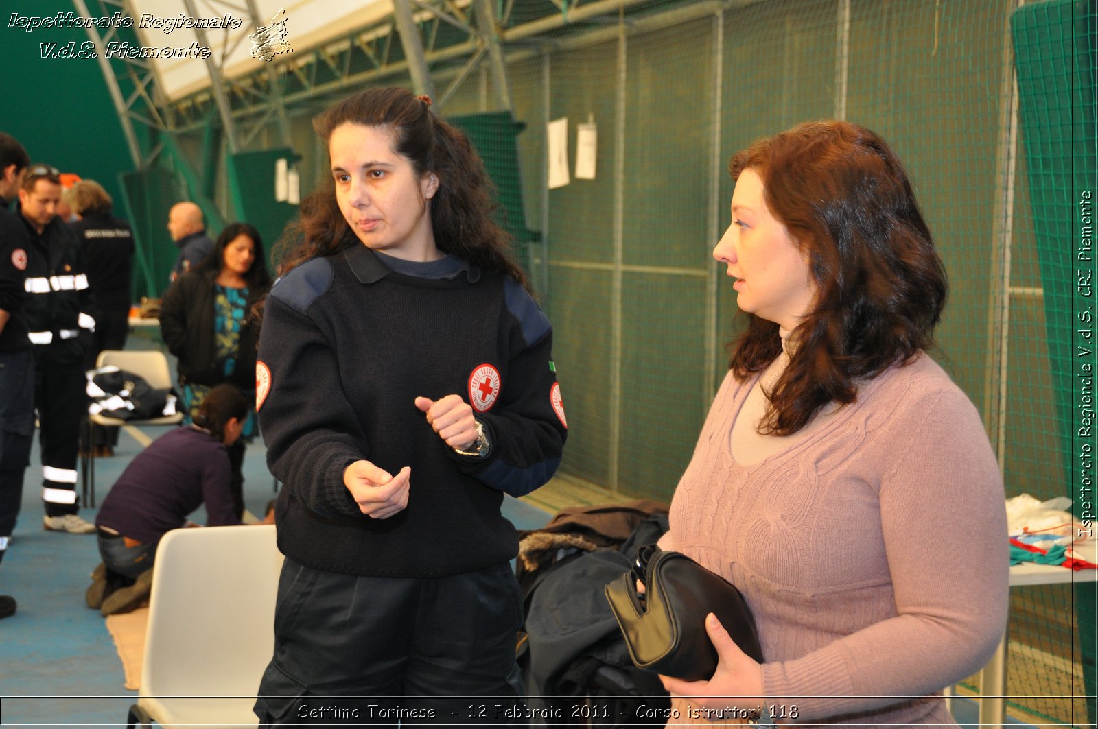 Settimo Torinese  - 12 Febbraio 2011 - Corso istruttori 118 -  Croce Rossa Italiana - Ispettorato Regionale Volontari del Soccorso Piemonte