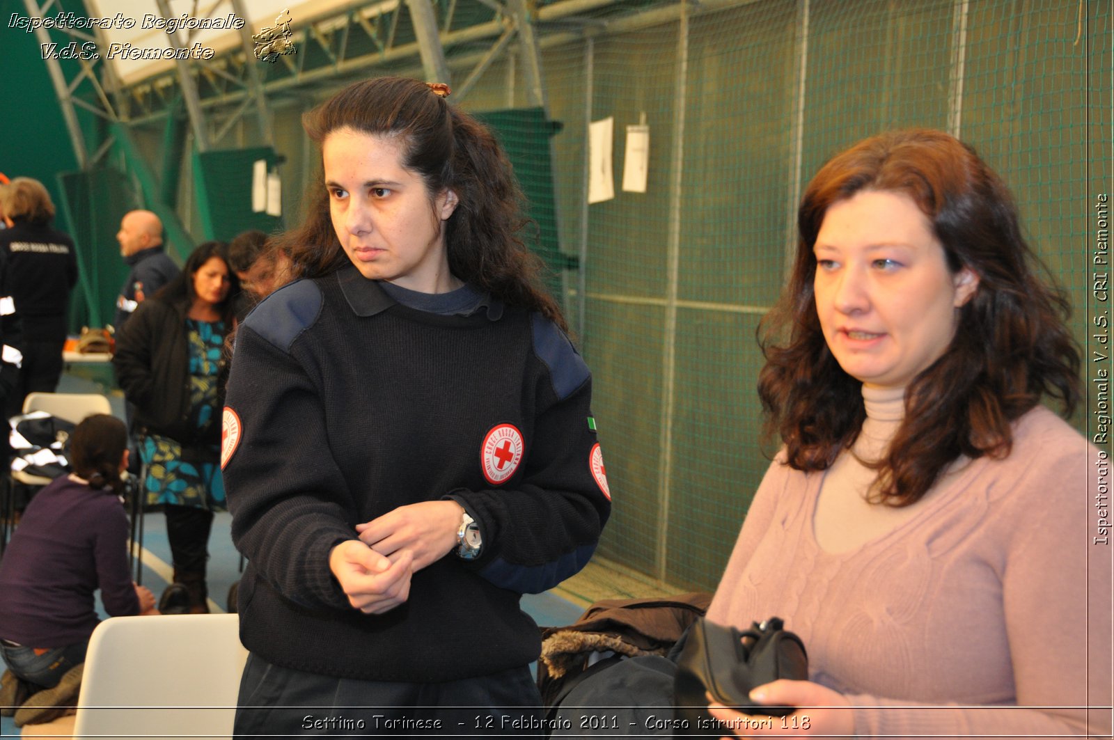 Settimo Torinese  - 12 Febbraio 2011 - Corso istruttori 118 -  Croce Rossa Italiana - Ispettorato Regionale Volontari del Soccorso Piemonte