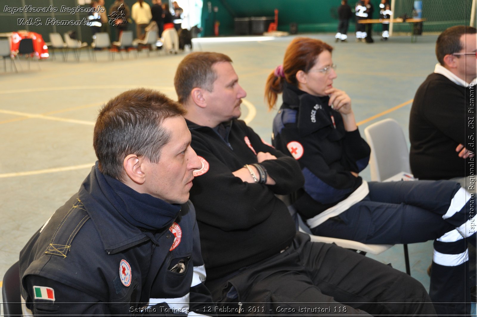 Settimo Torinese  - 12 Febbraio 2011 - Corso istruttori 118 -  Croce Rossa Italiana - Ispettorato Regionale Volontari del Soccorso Piemonte