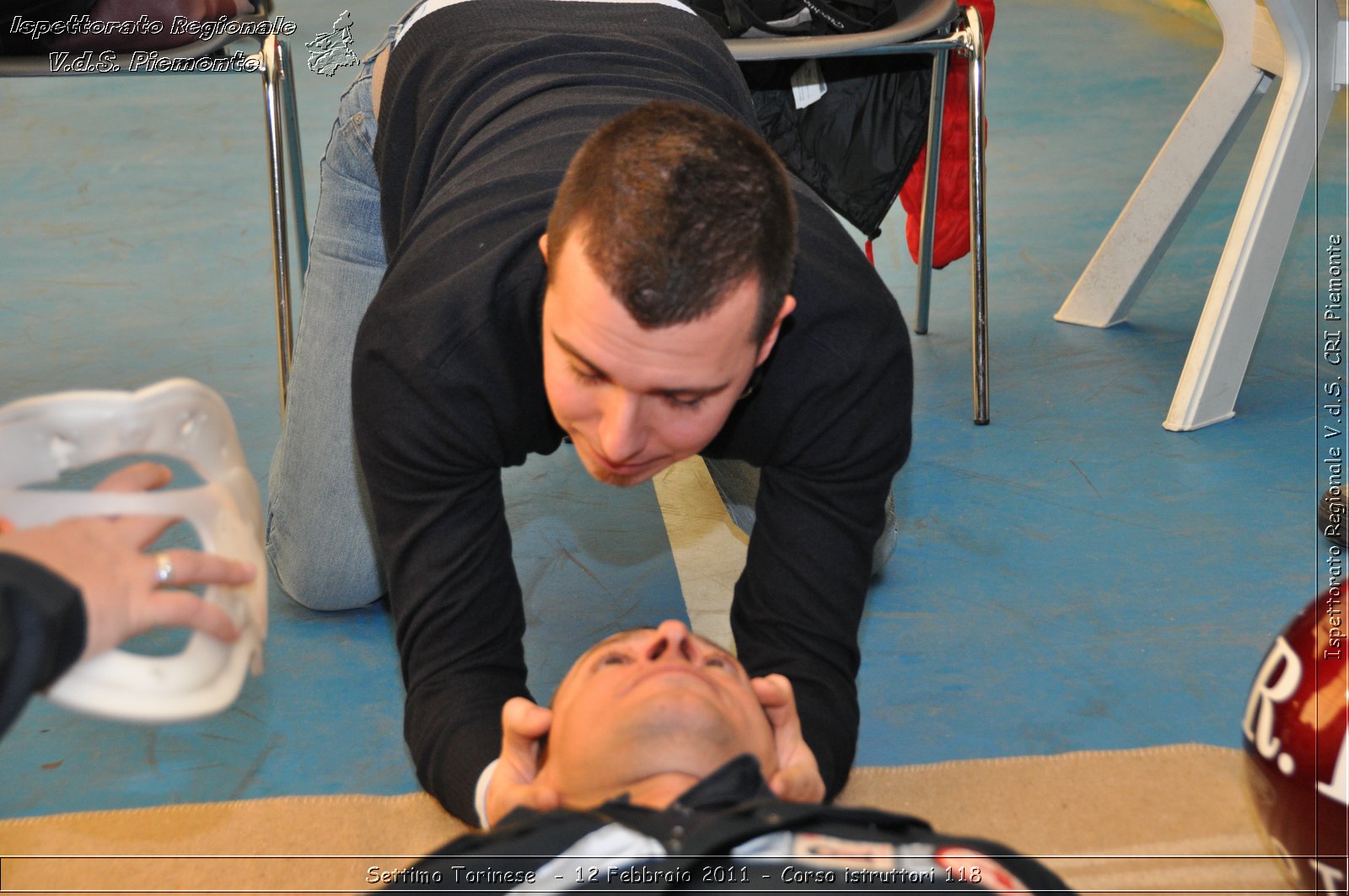 Settimo Torinese  - 12 Febbraio 2011 - Corso istruttori 118 -  Croce Rossa Italiana - Ispettorato Regionale Volontari del Soccorso Piemonte