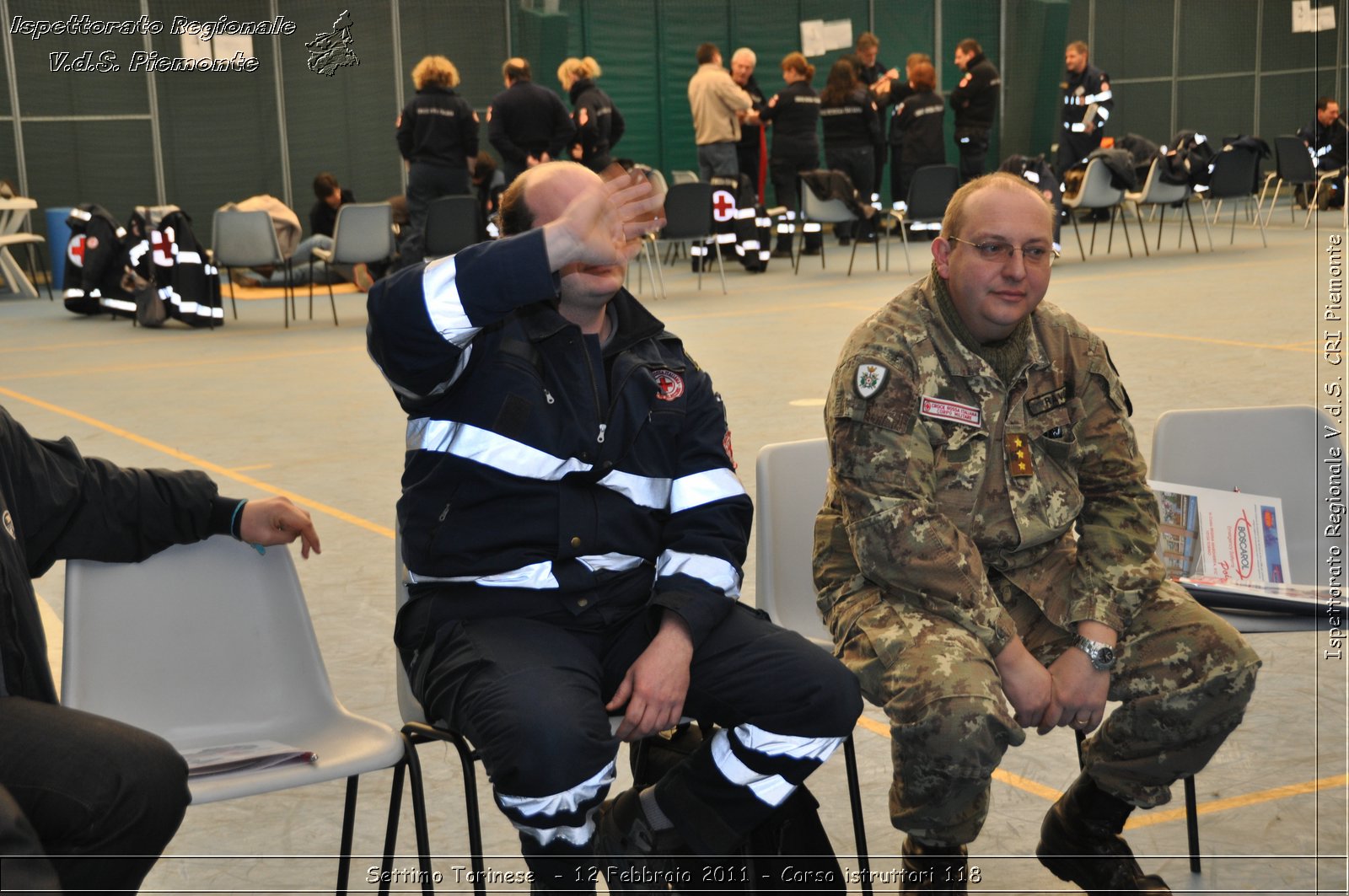 Settimo Torinese  - 12 Febbraio 2011 - Corso istruttori 118 -  Croce Rossa Italiana - Ispettorato Regionale Volontari del Soccorso Piemonte