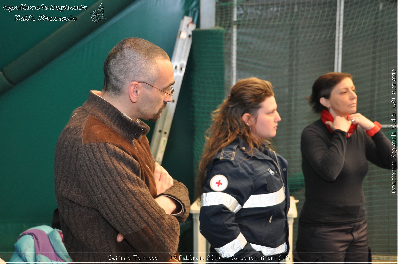 Settimo Torinese  - 12 Febbraio 2011 - Corso istruttori 118 -  Croce Rossa Italiana - Ispettorato Regionale Volontari del Soccorso Piemonte