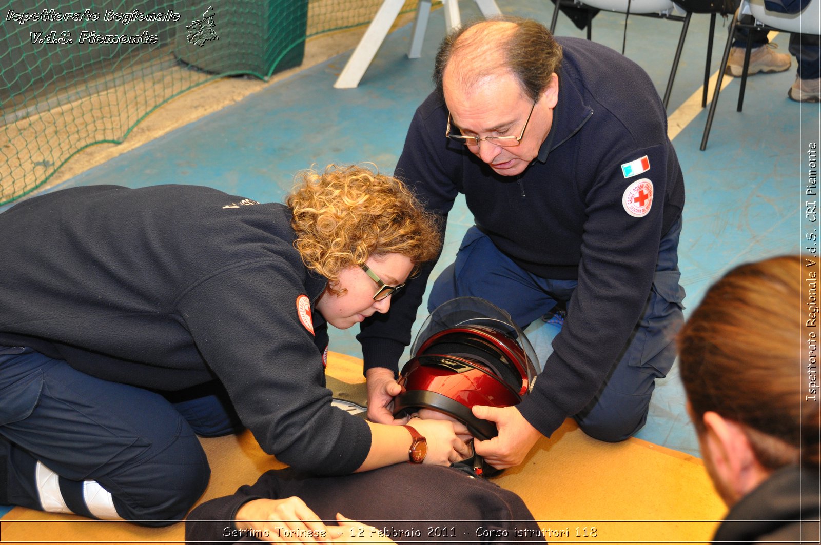 Settimo Torinese  - 12 Febbraio 2011 - Corso istruttori 118 -  Croce Rossa Italiana - Ispettorato Regionale Volontari del Soccorso Piemonte
