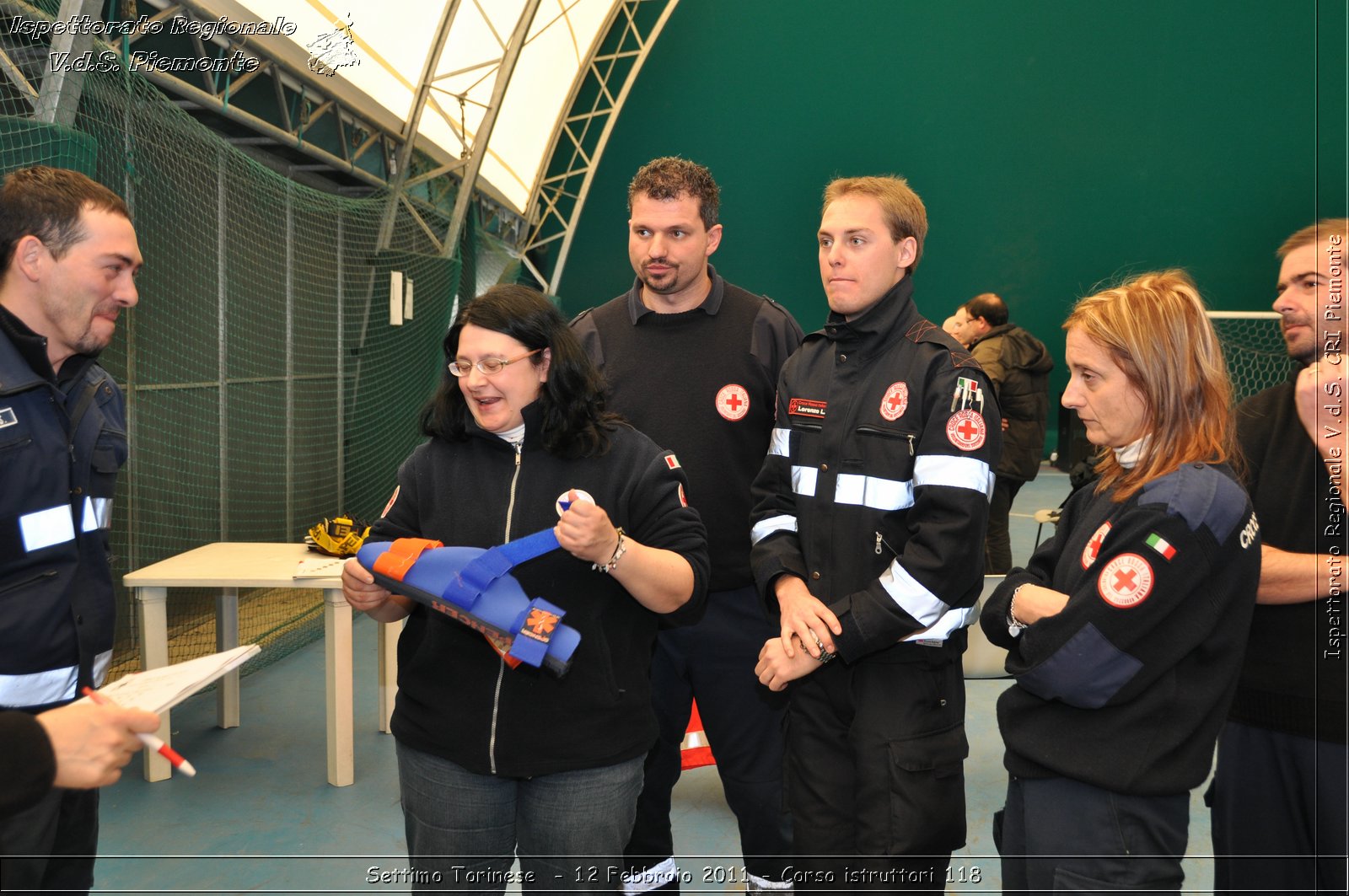 Settimo Torinese  - 12 Febbraio 2011 - Corso istruttori 118 -  Croce Rossa Italiana - Ispettorato Regionale Volontari del Soccorso Piemonte