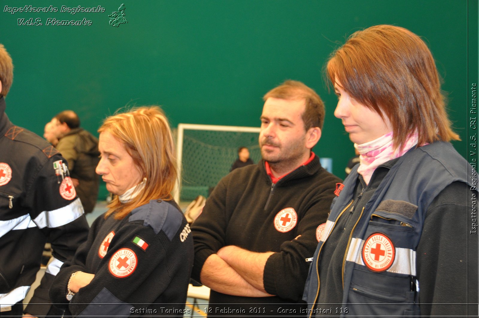 Settimo Torinese  - 12 Febbraio 2011 - Corso istruttori 118 -  Croce Rossa Italiana - Ispettorato Regionale Volontari del Soccorso Piemonte