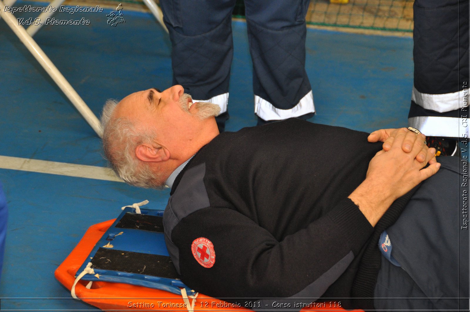Settimo Torinese  - 12 Febbraio 2011 - Corso istruttori 118 -  Croce Rossa Italiana - Ispettorato Regionale Volontari del Soccorso Piemonte