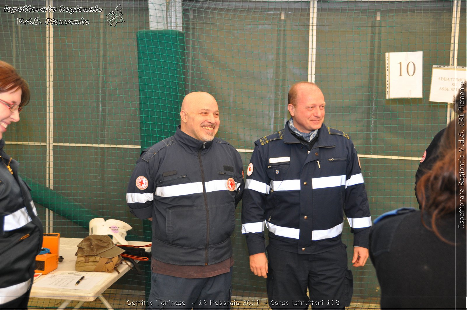 Settimo Torinese  - 12 Febbraio 2011 - Corso istruttori 118 -  Croce Rossa Italiana - Ispettorato Regionale Volontari del Soccorso Piemonte