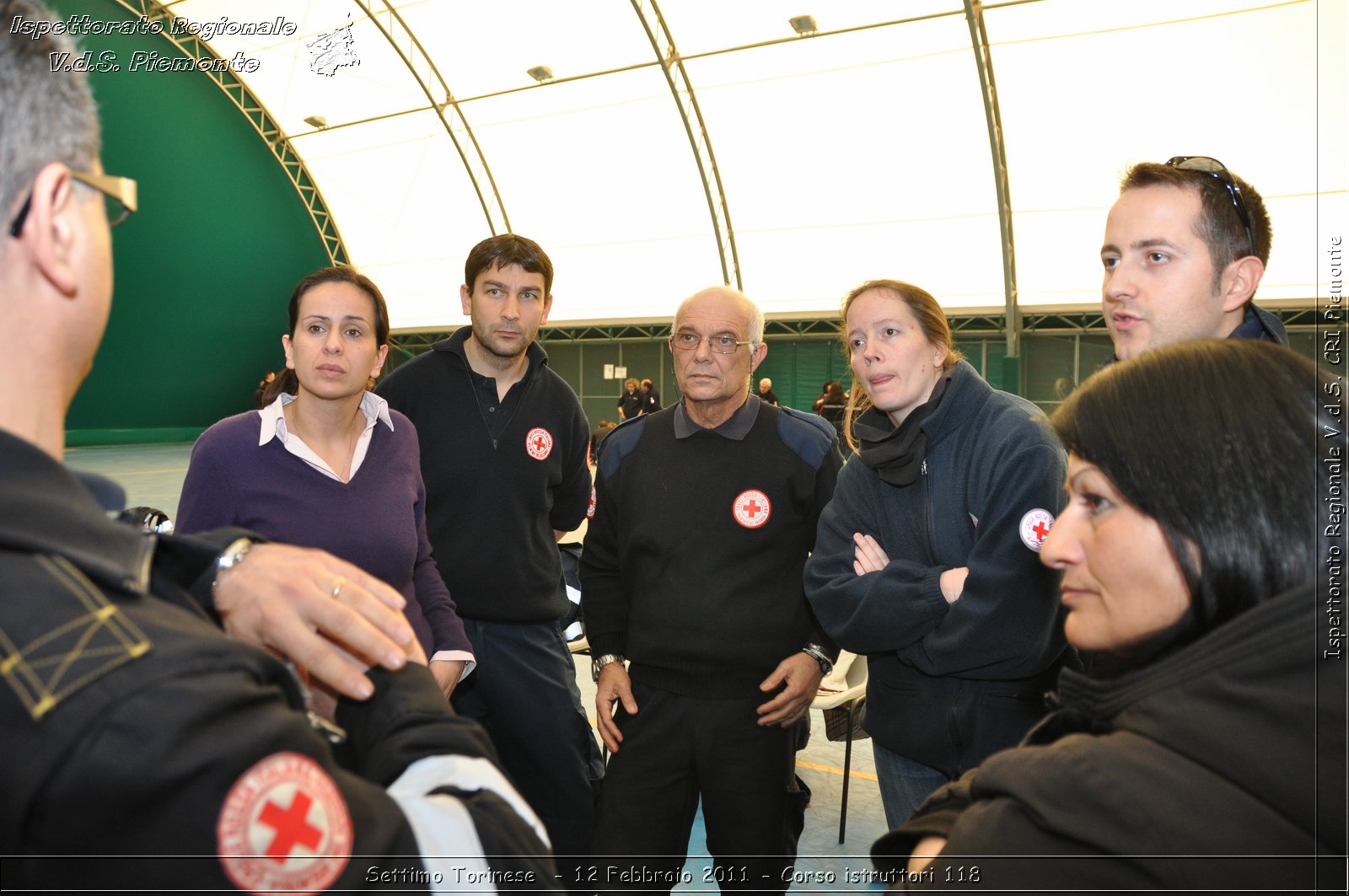 Settimo Torinese  - 12 Febbraio 2011 - Corso istruttori 118 -  Croce Rossa Italiana - Ispettorato Regionale Volontari del Soccorso Piemonte