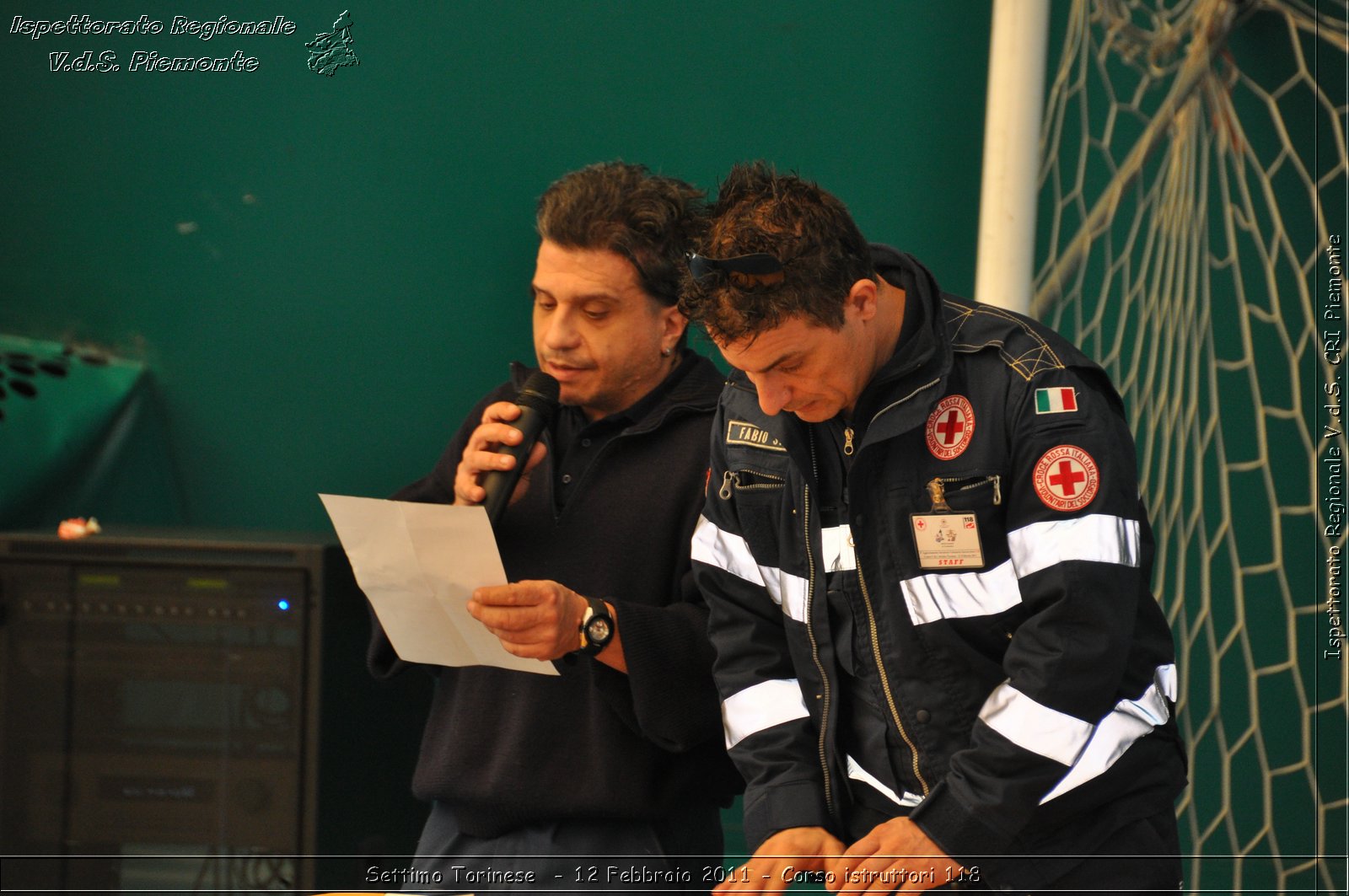 Settimo Torinese  - 12 Febbraio 2011 - Corso istruttori 118 -  Croce Rossa Italiana - Ispettorato Regionale Volontari del Soccorso Piemonte